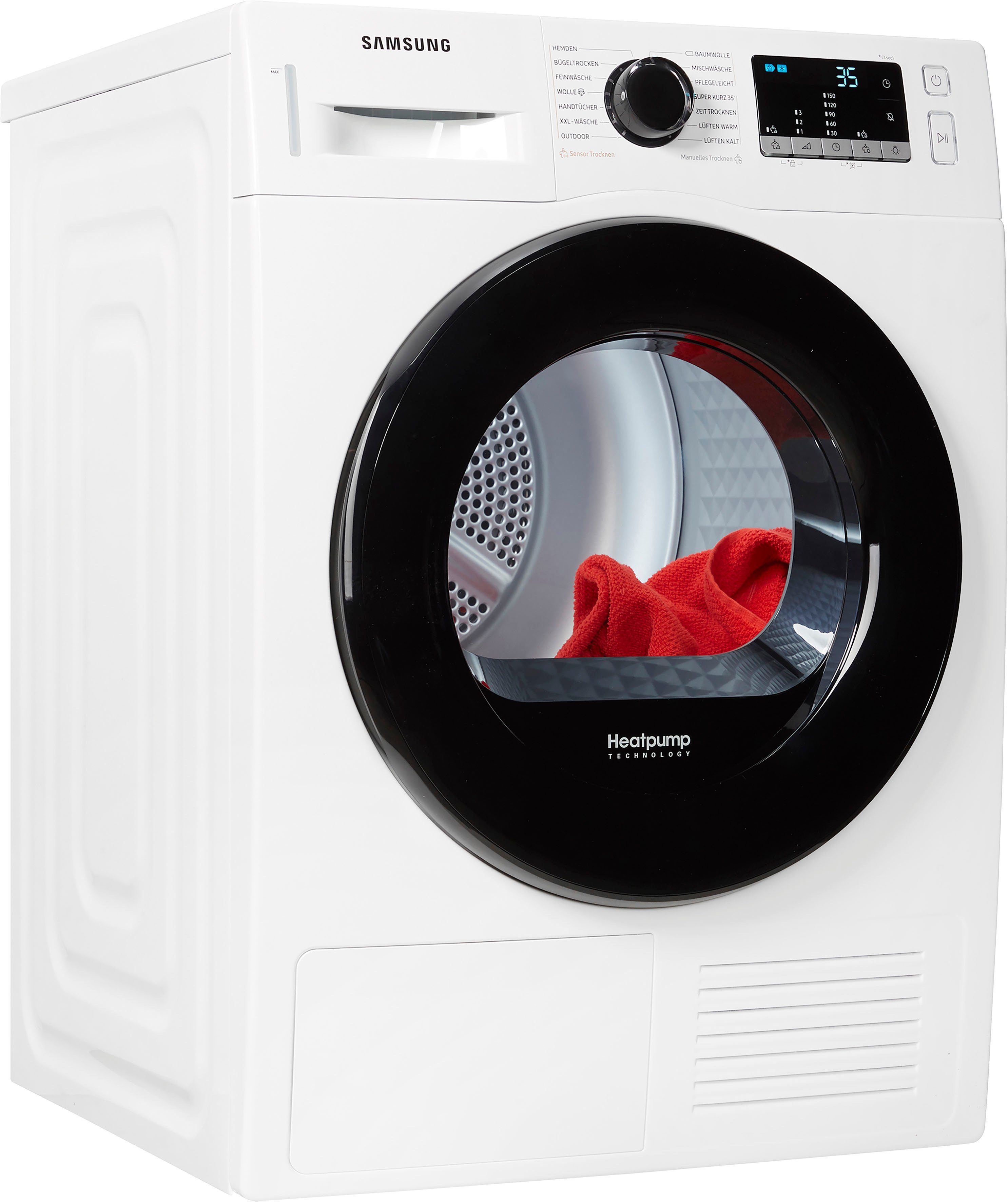 Samsung Wärmepumpentrockner DV9ETA040AE/EG, 9 kg, Knitterschutz