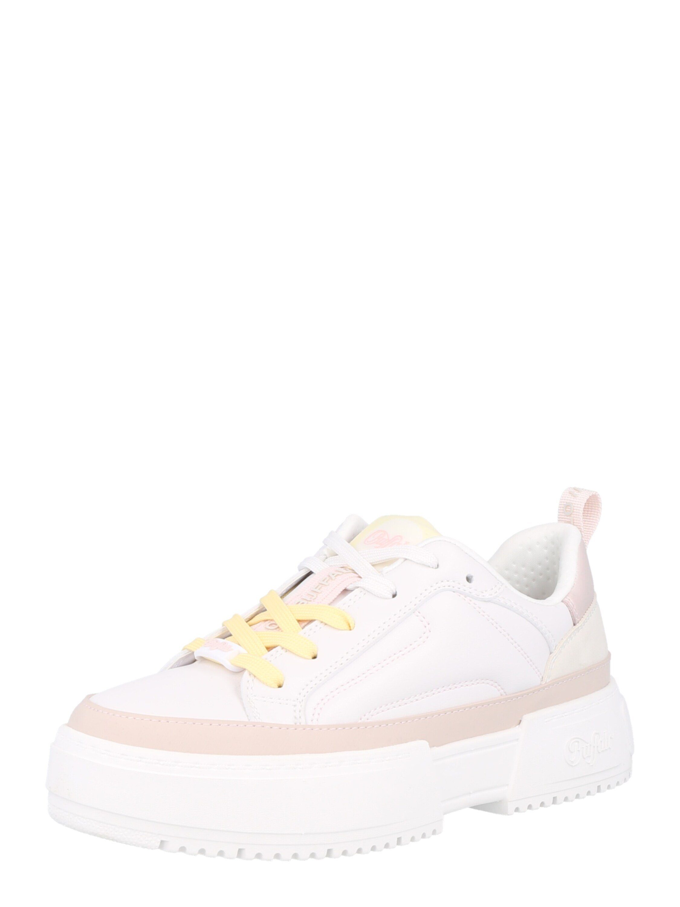 Buffalo Sneaker (1-tlg) (WHITE/ROSE/YELLOW) Weiß