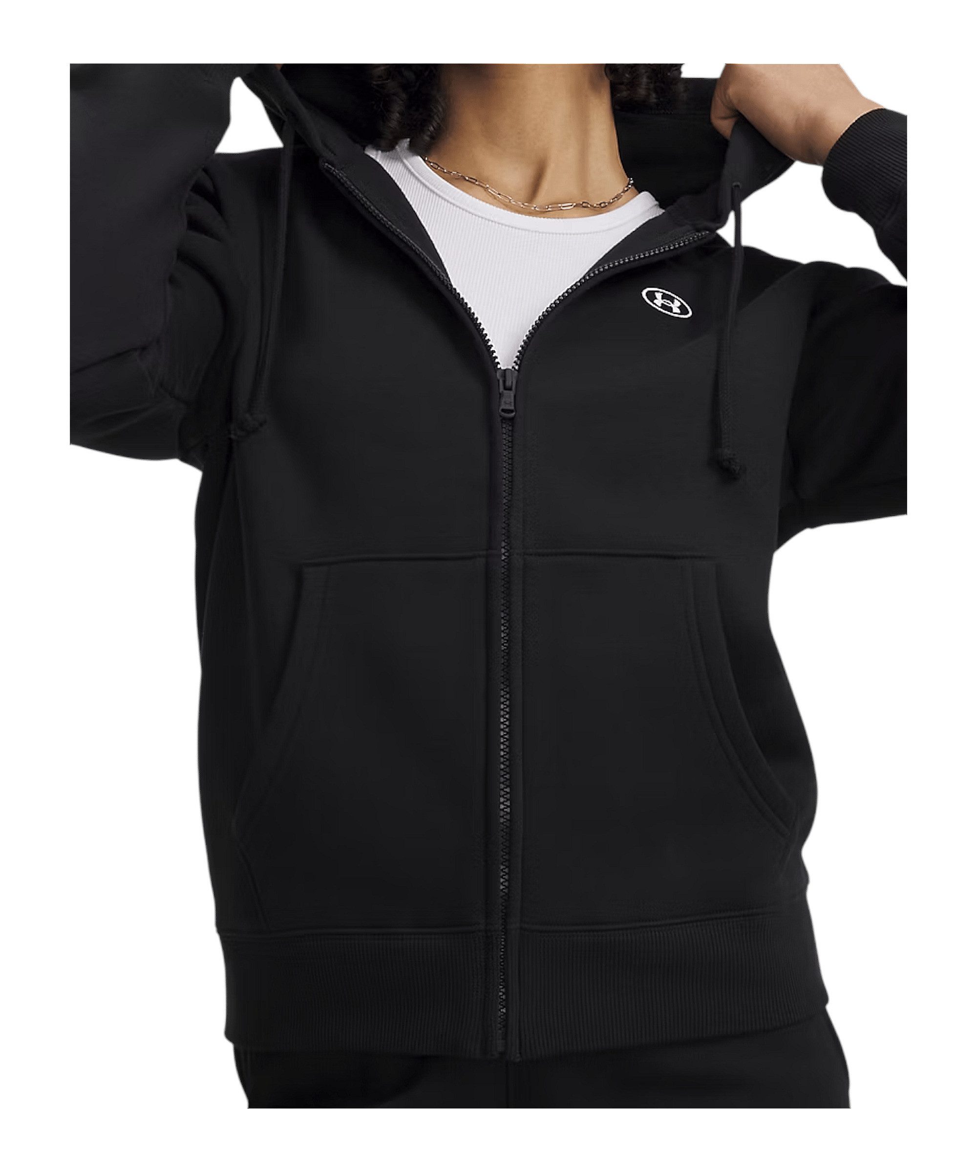 Under Armour® Allwetterjacke Under Armour Rival Kapuzenjacke Damen Atmungsaktivität