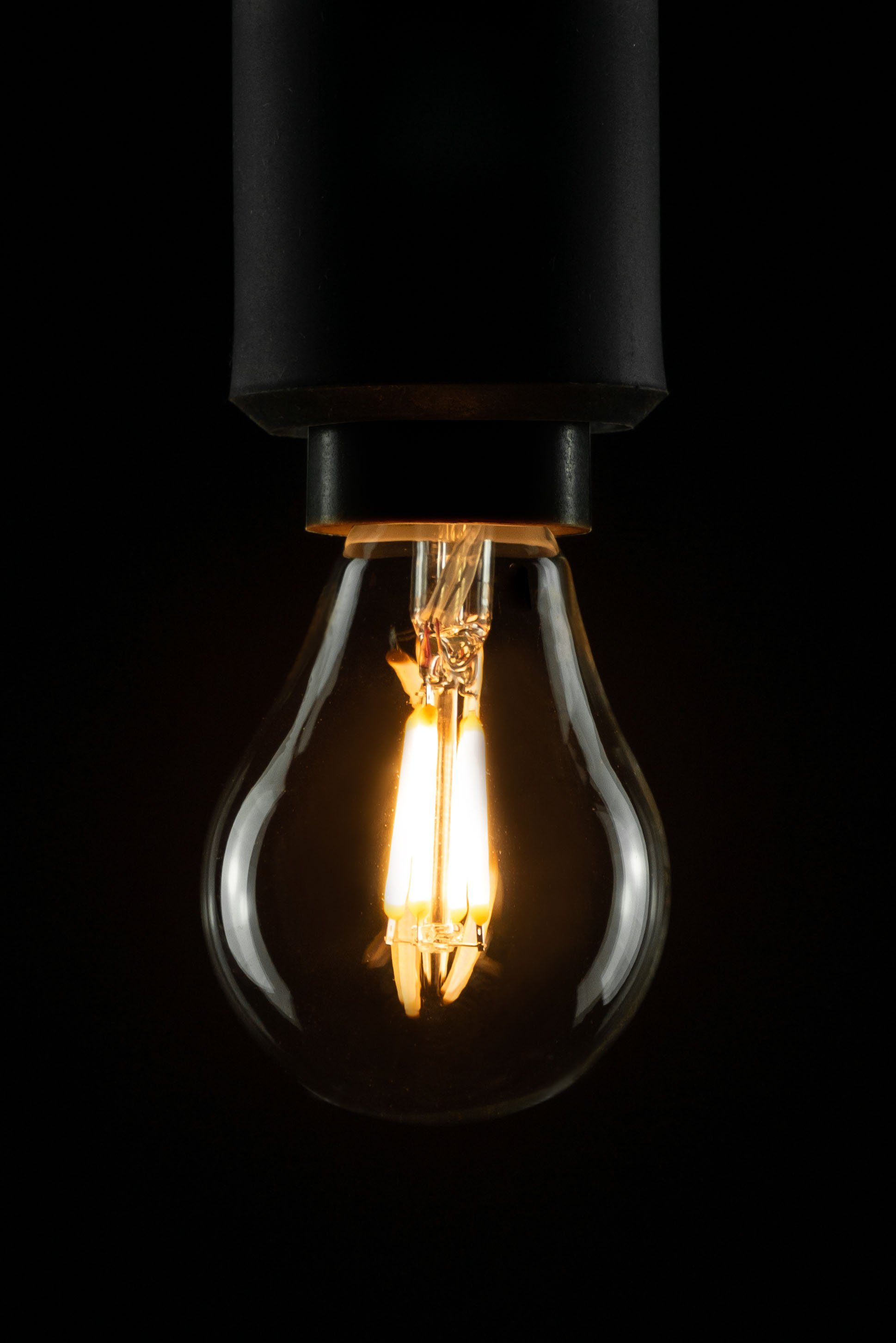 SEGULA LED-Leuchtmittel Vintage Line, E14, 1 St., Warmweiß, dimmbar, Tropfenlampe klar, E14