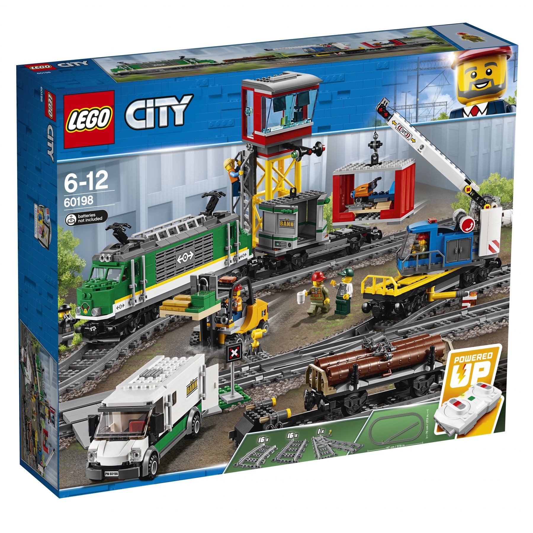 LEGO® City 60198 Güterzug Konstruktionsspielsteine