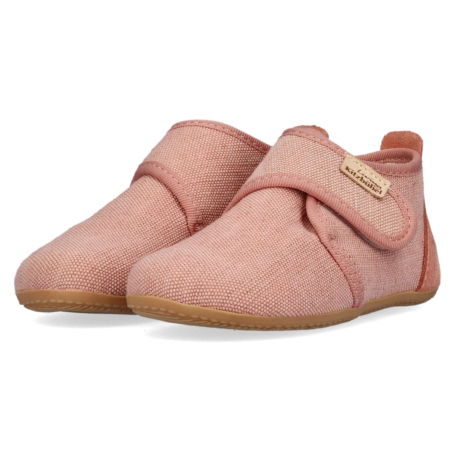 Living Kitzbühel Living Kitzbühel Babyklettschuh Ulli Uni Dark Rose Cloud Slipper