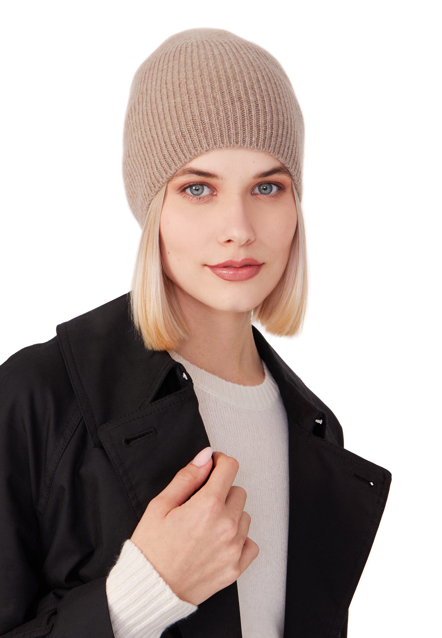 Style & Republic Beanie Style & Republic Kaschmir Beanie geripp