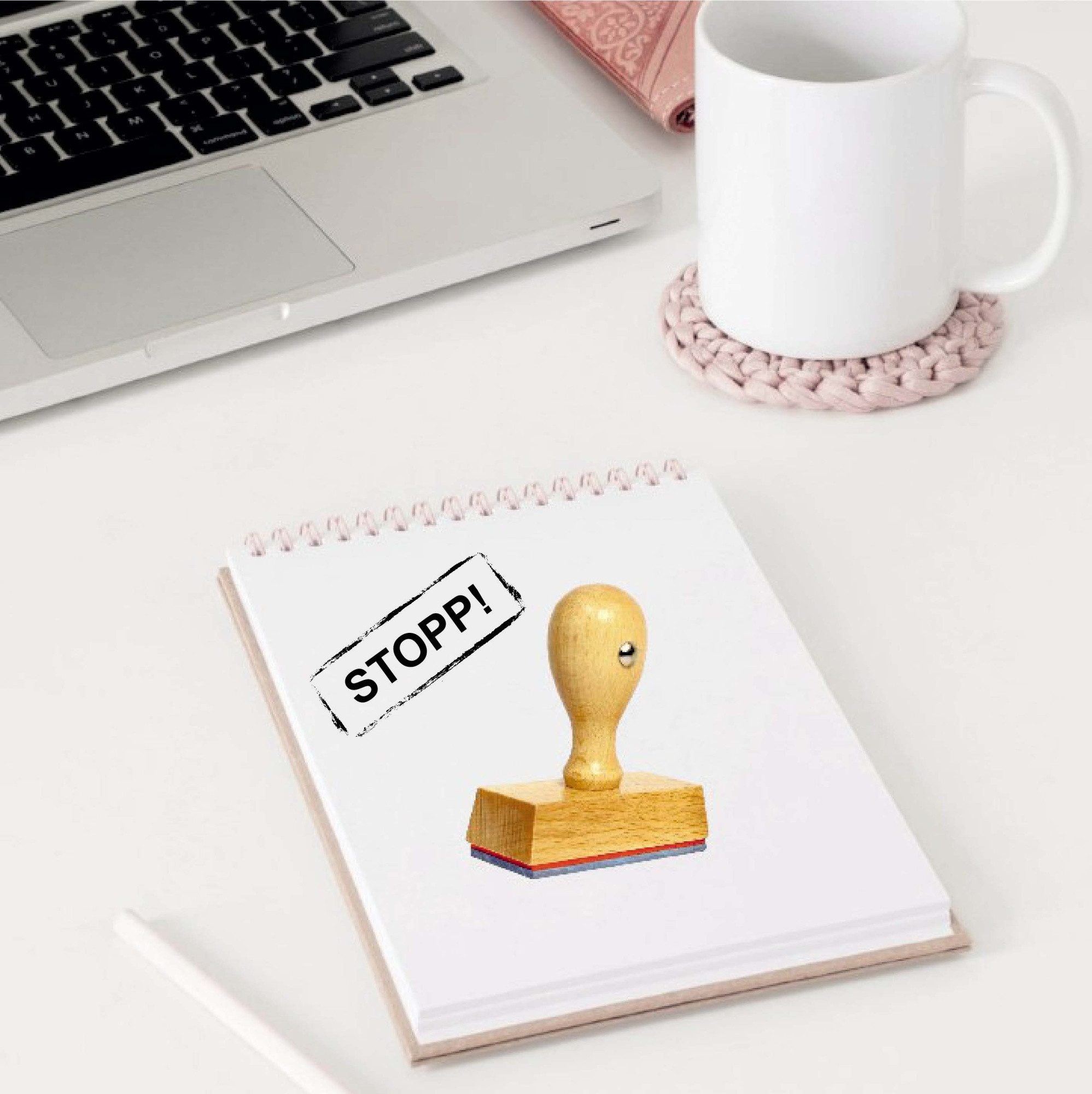 Dekolando Stempel Lehrerstempel STOPP Bürostempel