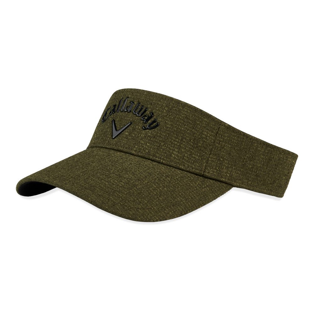 Callaway Visor Callaway Golf Visor Liquid Metal Military-Grün/Schwarz One Size