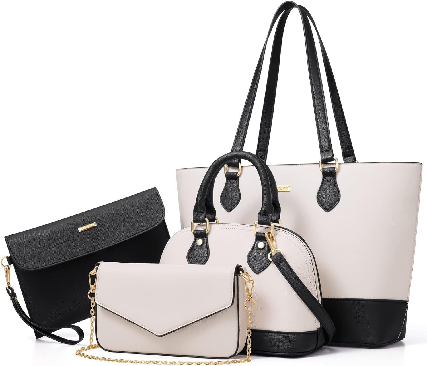 HAUSS SPOLE Henkeltasche 4 tlg Umhängetasche günstig online kaufen
