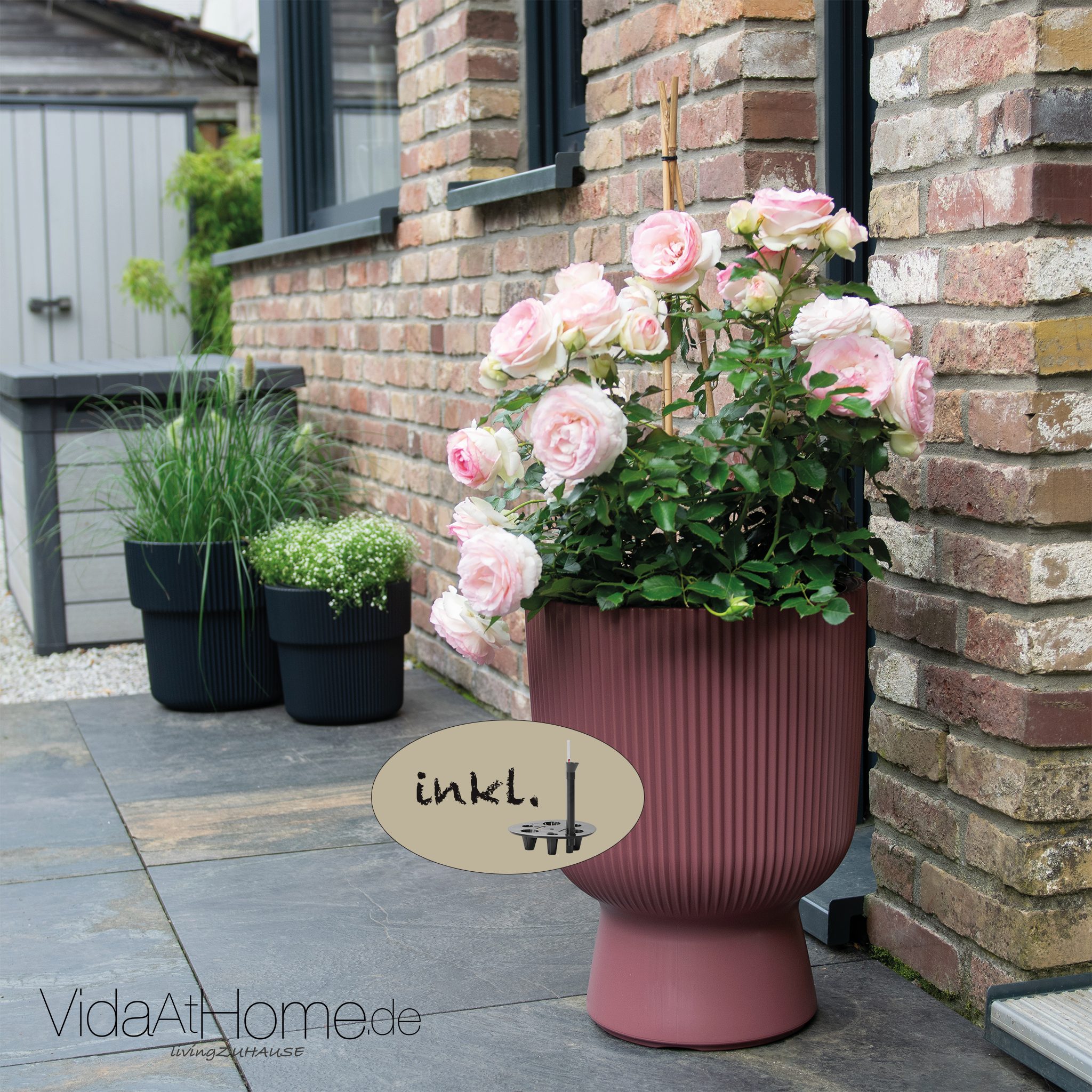 VidaAtHome.de Blumentopf Design-Pflanzgefäß ALVY ø 40er günstig online kaufen