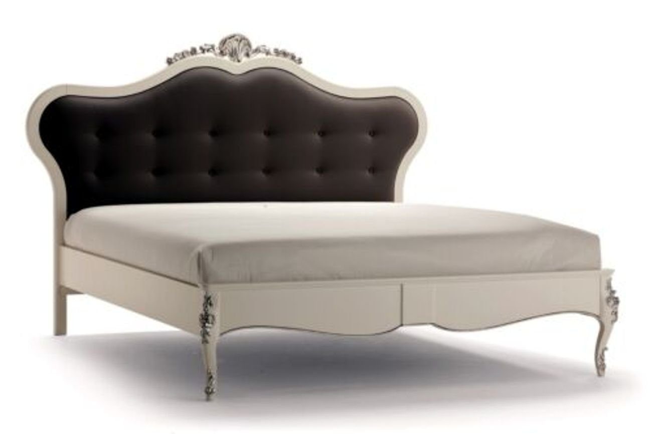 JVmoebel Bett, Schlafzimmer Bettgestell 180x200 Textil Doppel Design Bett luxus