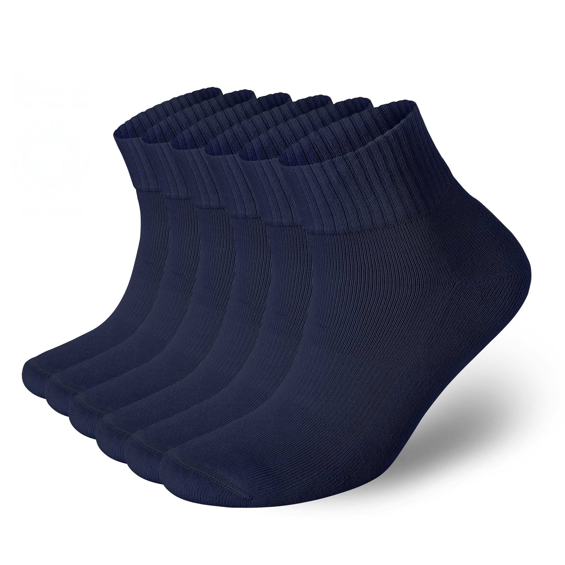 NAHLE Funktionssocken Arbeitssocken für Damen und Herren Wandersocken Multifunktionssocken (12-Paar, 12 Paar) mit extra starker Polsterung, atmungsaktiv - kein Schwitzen