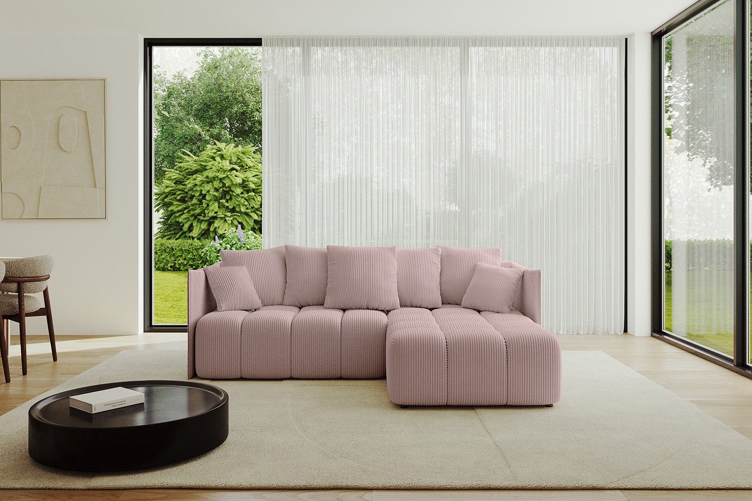 ALTDECOR Ecksofa LONLI-L, Couch mit Schlaffunktion, günstig online kaufen
