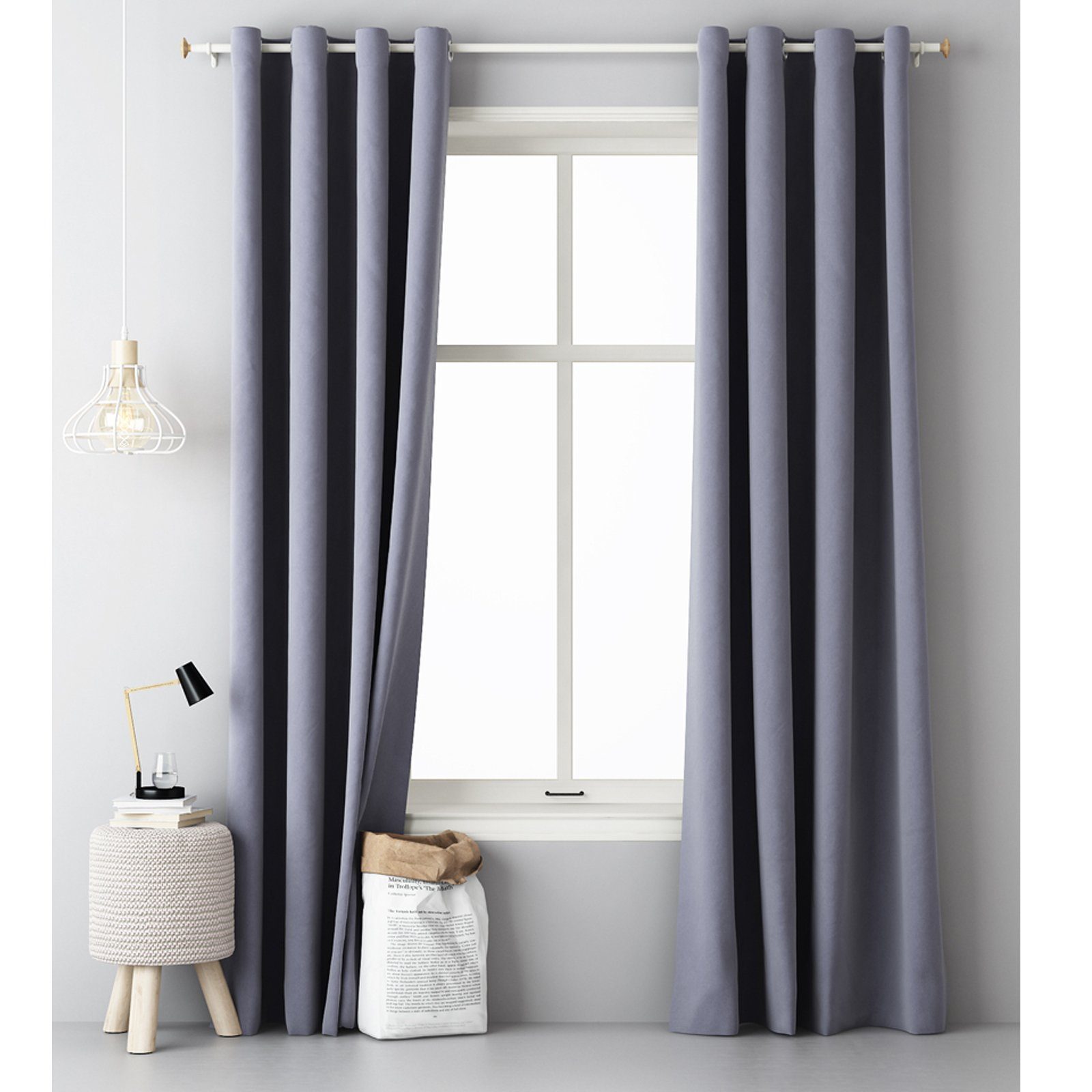 JEMIDI Scheibengardine Blickdichte Tischdecke 140x250cm mit günstig online kaufen