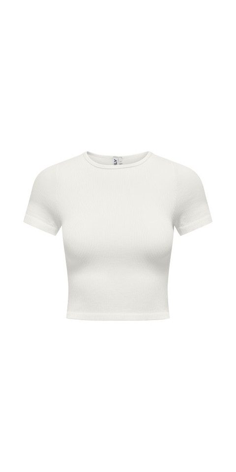 ONLY Crop-Top ONLGWEN CROP SS RIB günstig online kaufen