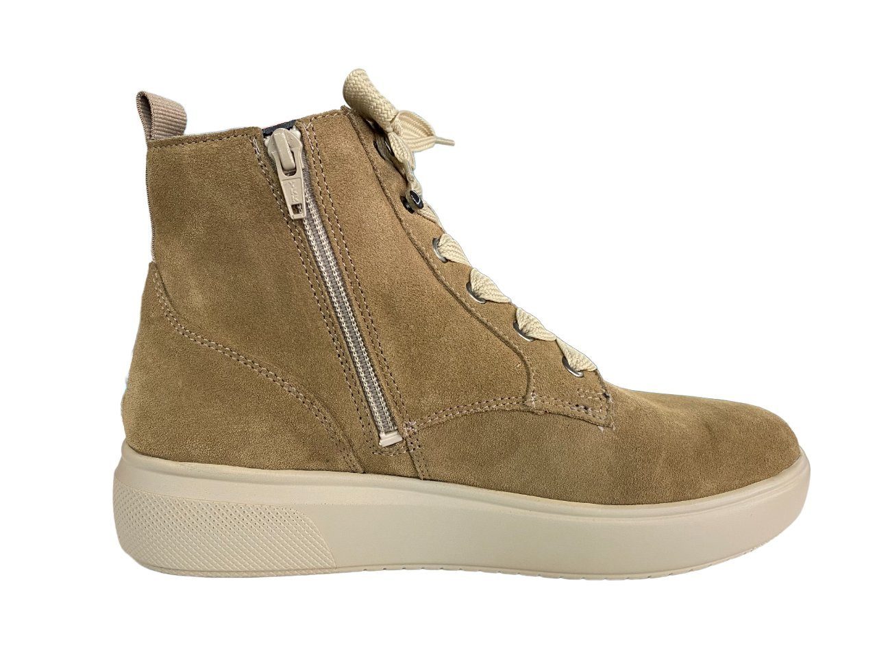 Waldläufer Waldläufer Damen Stiefelette H-Vivien 763801-195-230 taupe beige Stiefelette