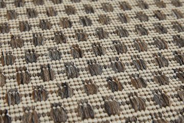 Teppich Savannah, Andiamo, rechteckig, Höhe: 5 mm, Flachgewebe, In- und Outdoor geeignet, Wohnzimmer