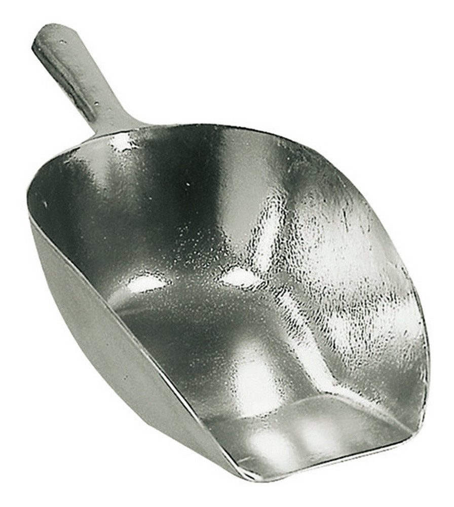 Kerbl Pflanzkelle, Abwiegeschaufel Aluminium 2000g eckig