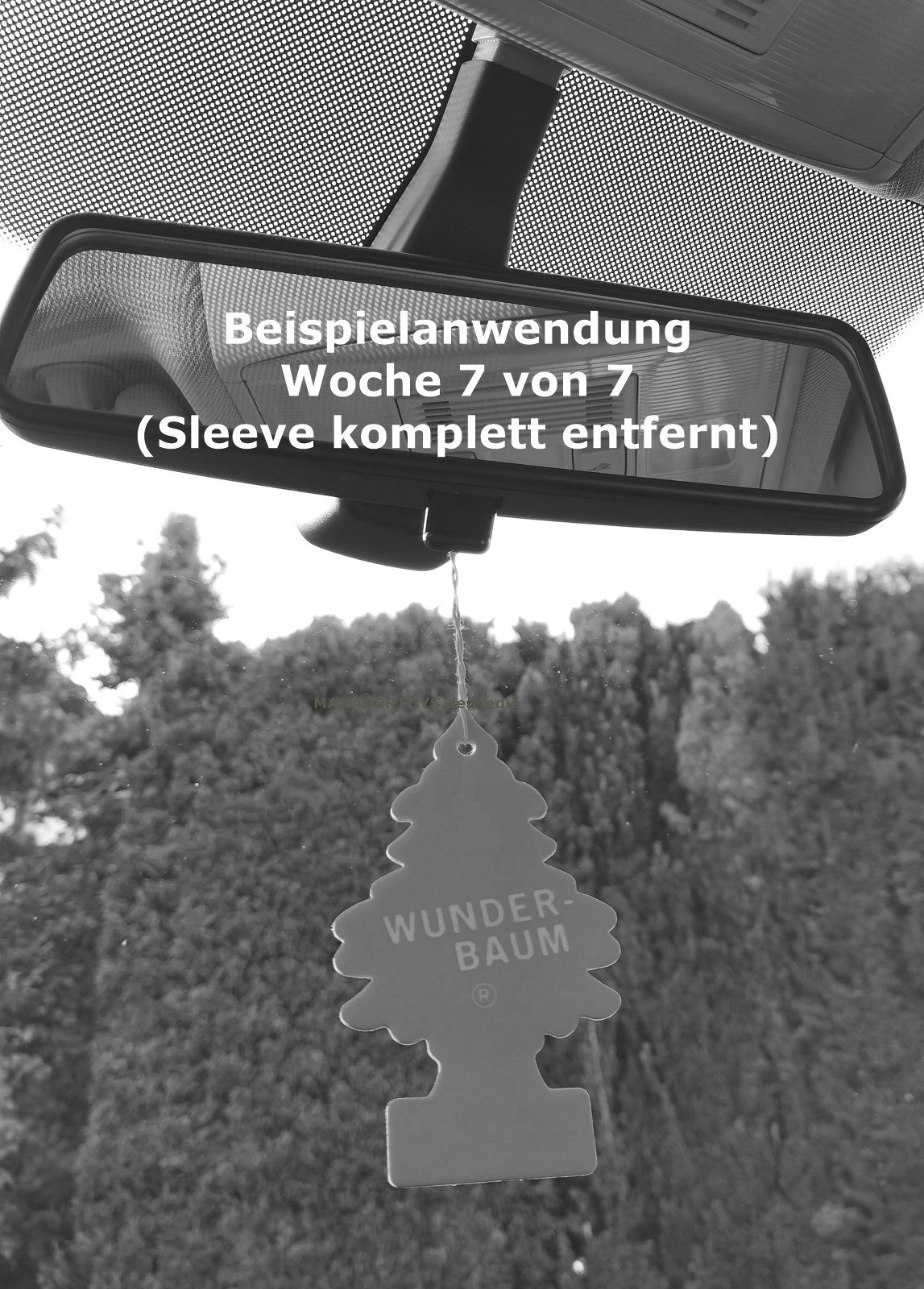Wunder-Baum Hänge-Weihnachtsbaum New Car Neuwagen 3 Wunderbaum Lufterfrischer 3er Set Duftbäumchen