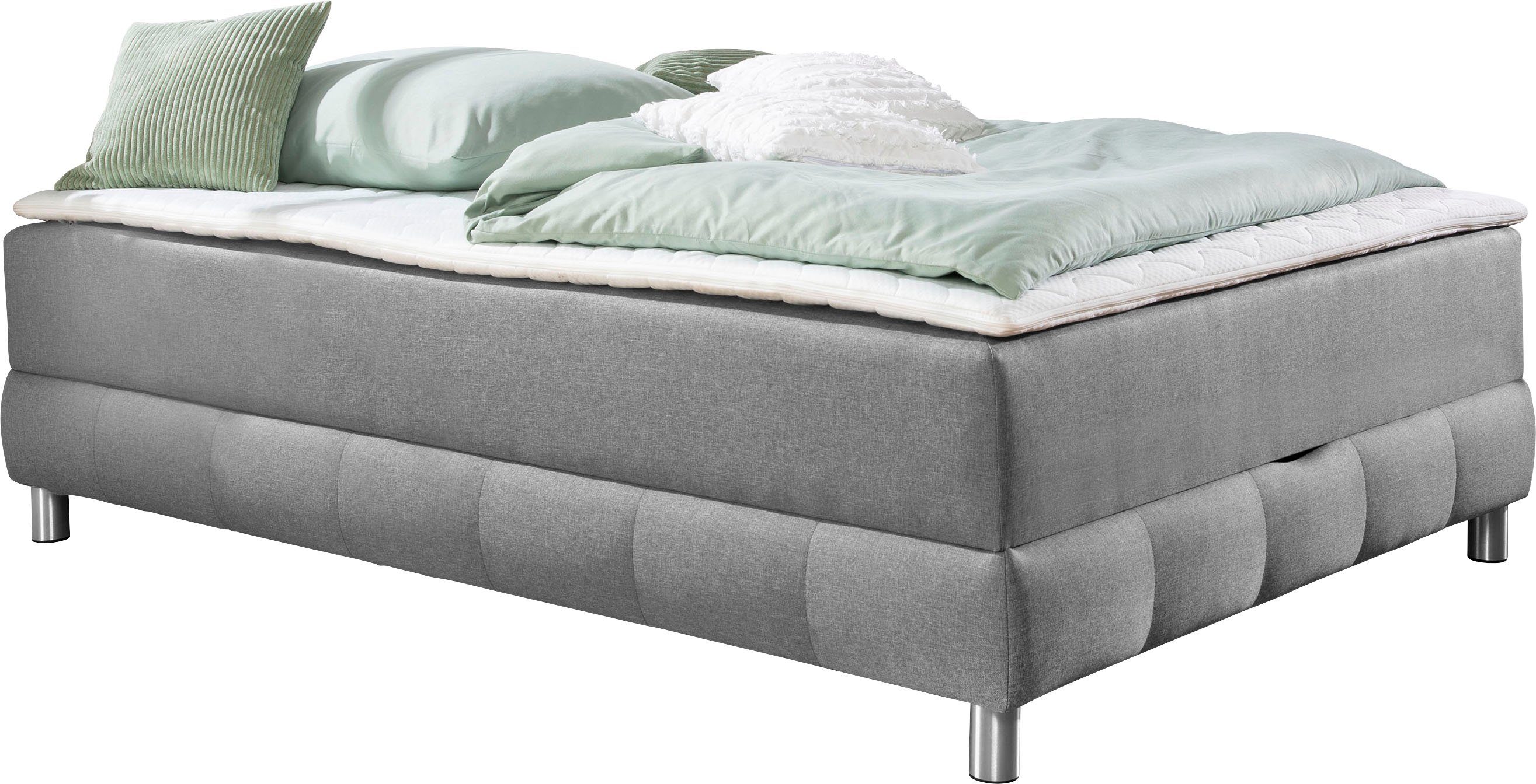 INOSIGN Boxspringbett "Vaasa" für Dachschrägen geeignet, inkl. Bettkasten u günstig online kaufen