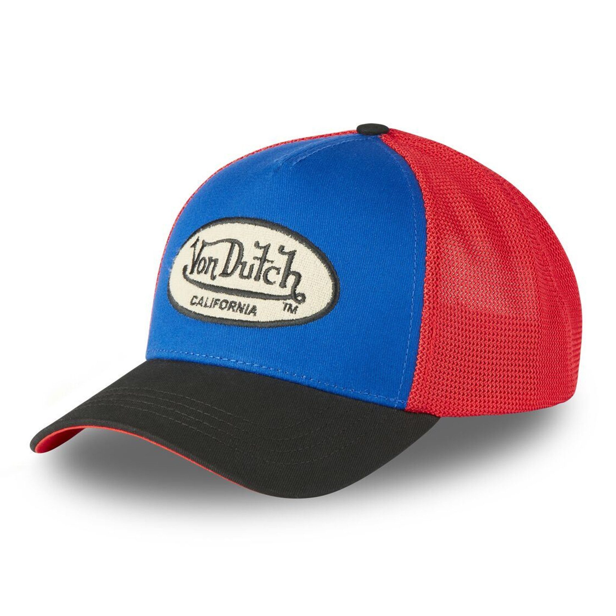 Von Dutch Trucker Cap Von Dutch Originals Trucker Cap - CALIFORNIA TERRY PATCH Mesh (Basecap, Basecap, Meshcap, Trucker Kappe)