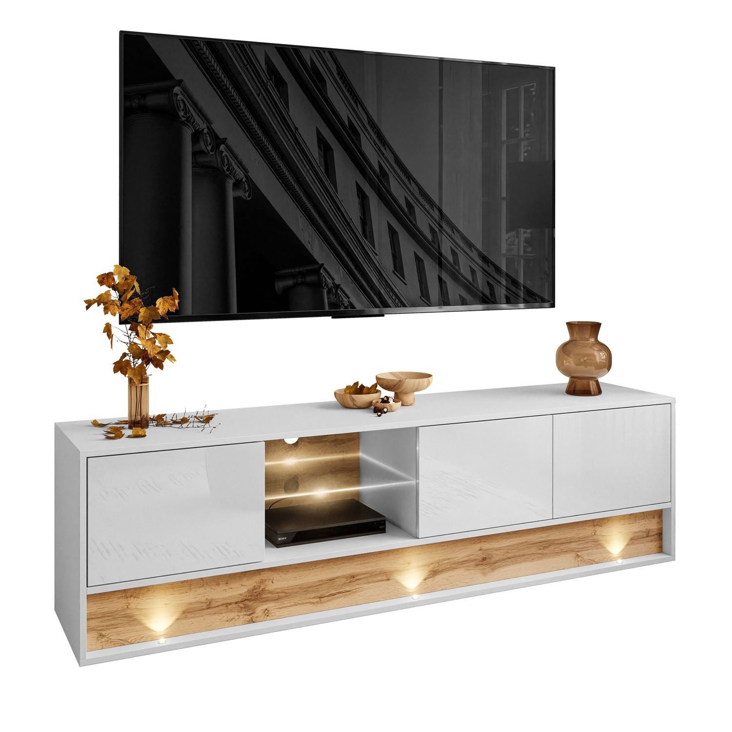 ALLHOUSE24 TV-Schrank MILA Lowboard 180 cm günstig online kaufen