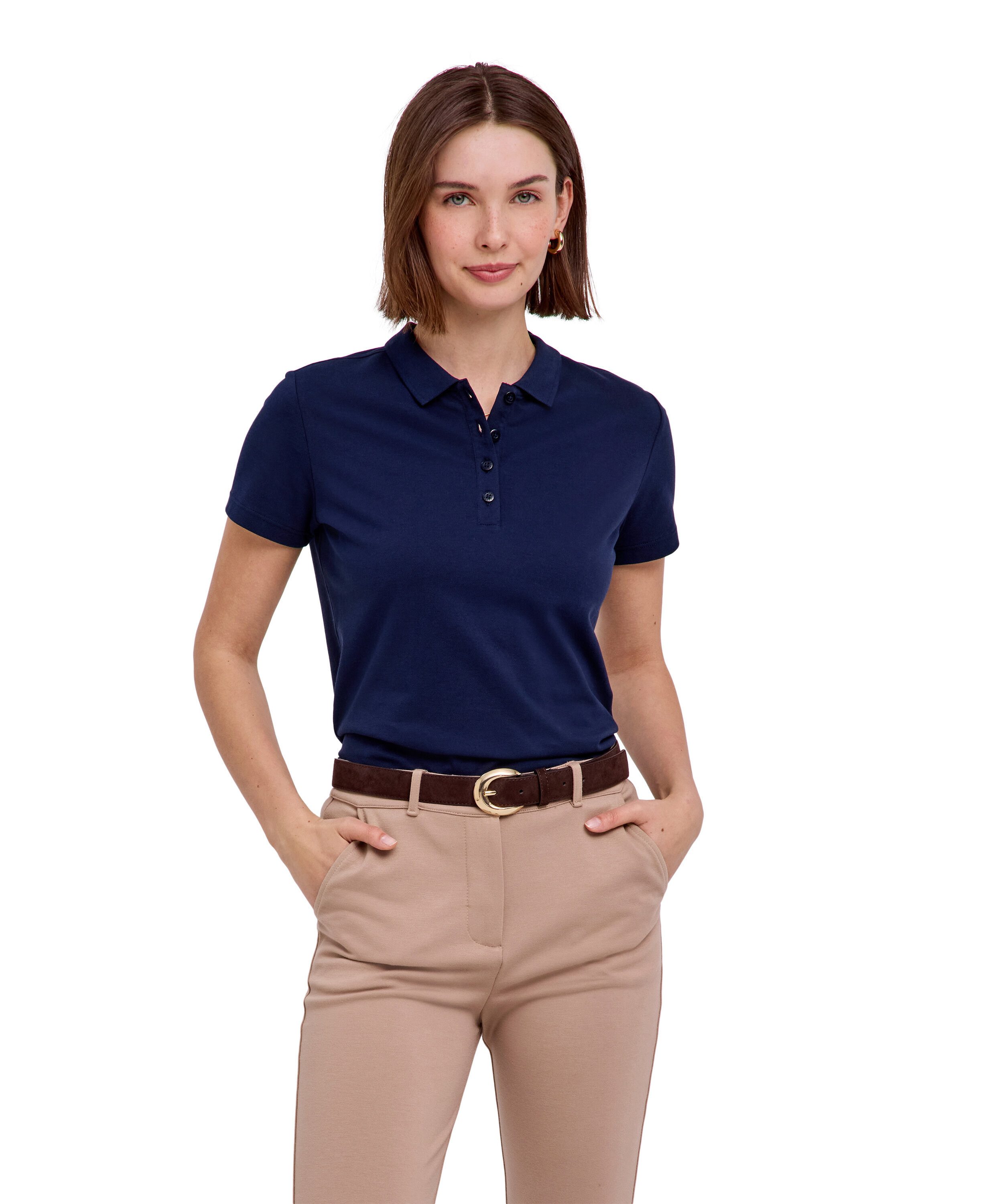 FALKE Poloshirt FALKE Essential Cotton Damen (1-tlg., 1)