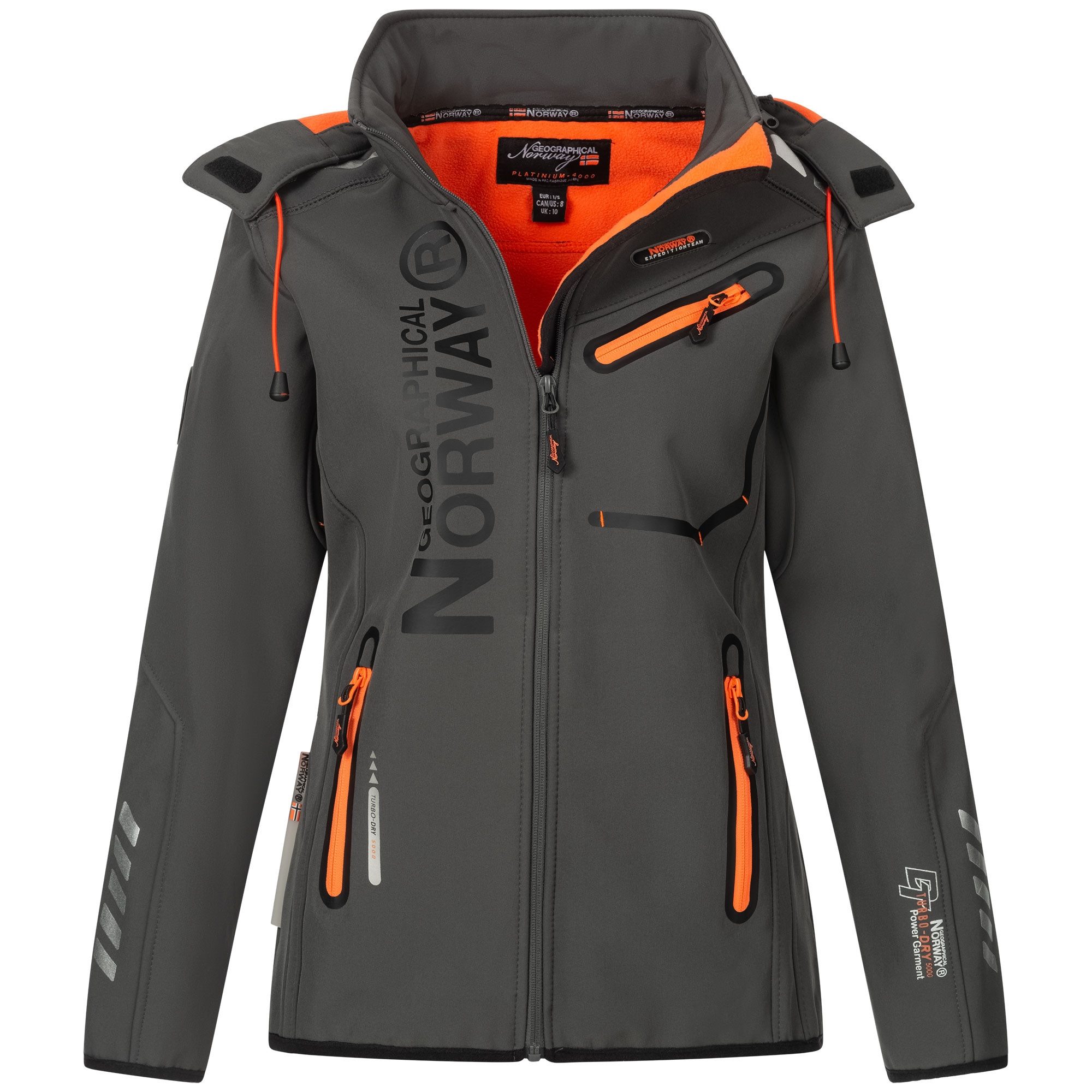 Geographical Norway Softshelljacke Damen Outdoor Windbreaker günstig online kaufen