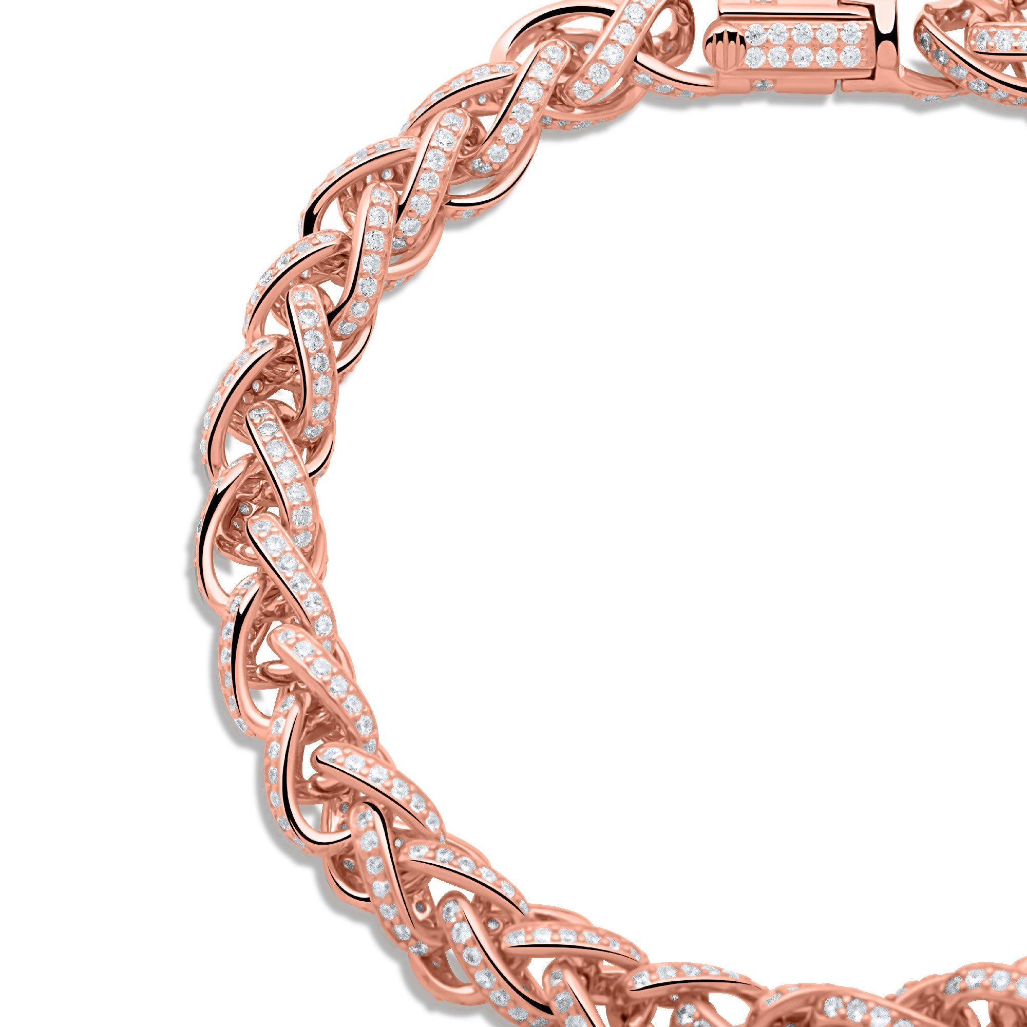 Tony Fein Silberarmband Zopfarmband 8 mm günstig online kaufen