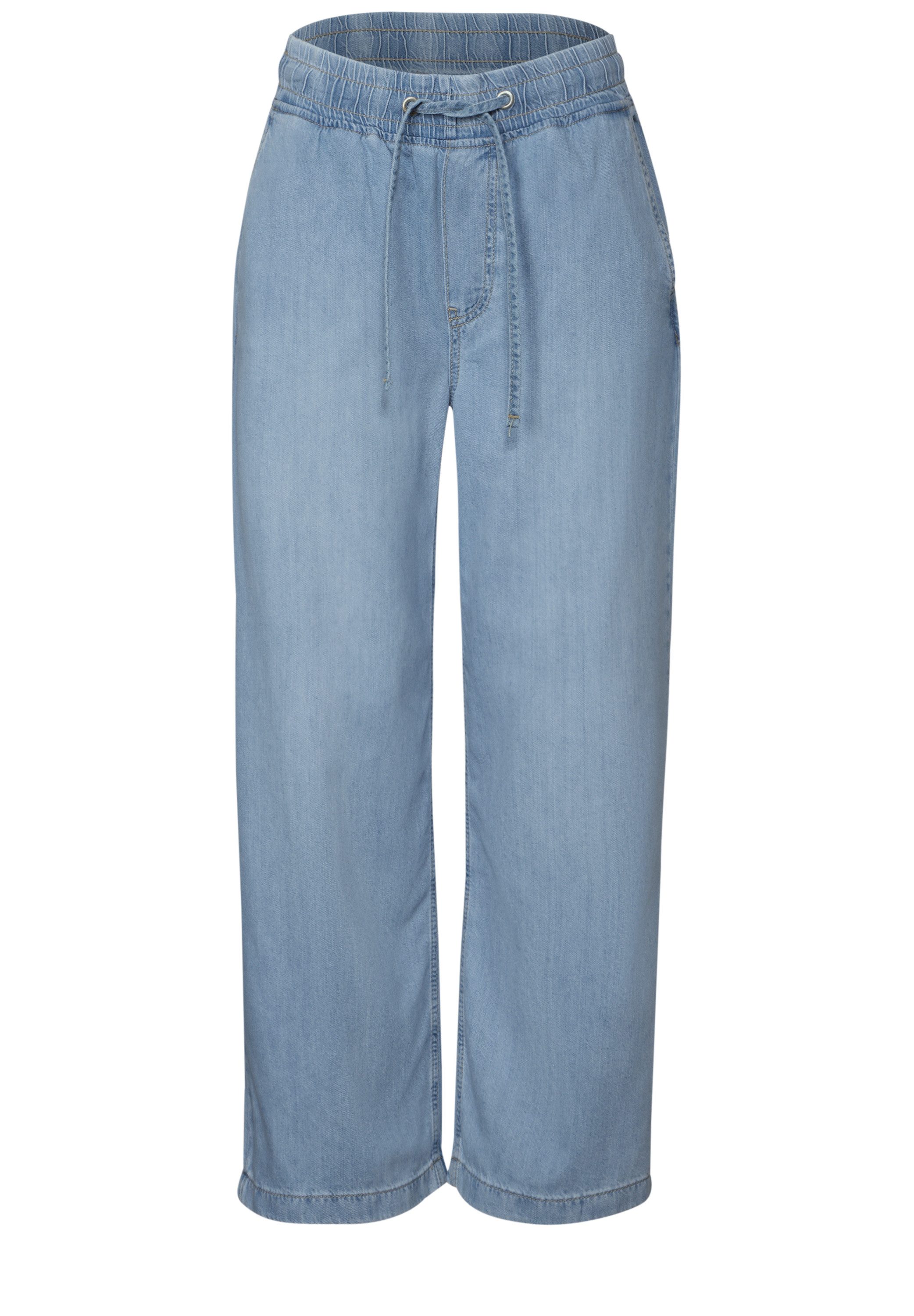 STREET ONE 5-Pocket-Jeans Wide Leg Jeans günstig online kaufen