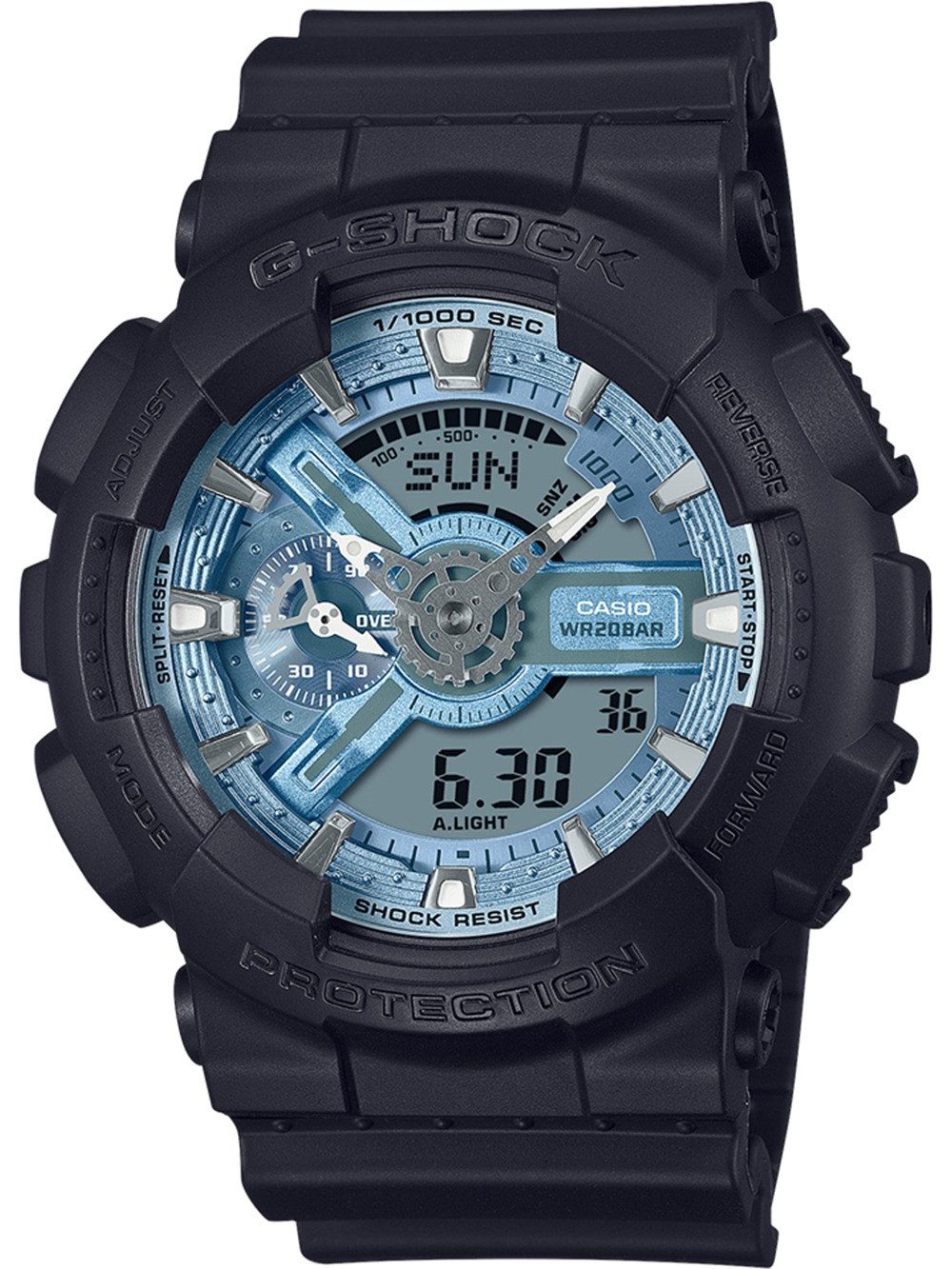 Quarzuhr Casio GA-110CD-1A2ER Herrenuhr G-Shock Classic 51mm 20ATM Casio GA-110CD-1A2ER Herrenuhr G-Shock Classic 51mm 20ATM