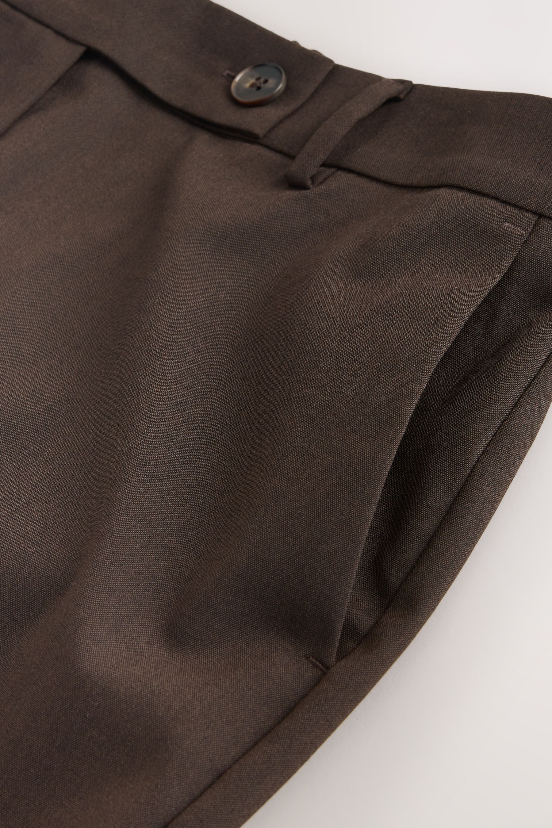 Next Anzughose Tailored Fit Bootcut-Hose mit Wollanteil (1-tlg)