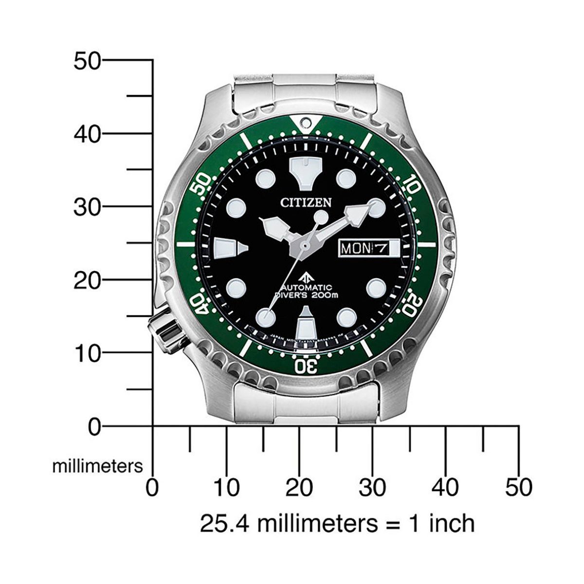 Citizen Automatikuhr Promaster Mechanical Diver NY0084-89EC, Armbanduhr, Herrenuhr, Damenuhr, Taucheruhr, bis 20 bar wasserdicht