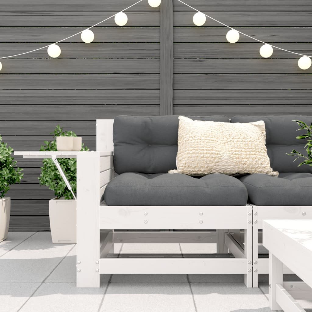 vidaXL Sofaelement Gartensofa mit Armlehne und günstig online kaufen