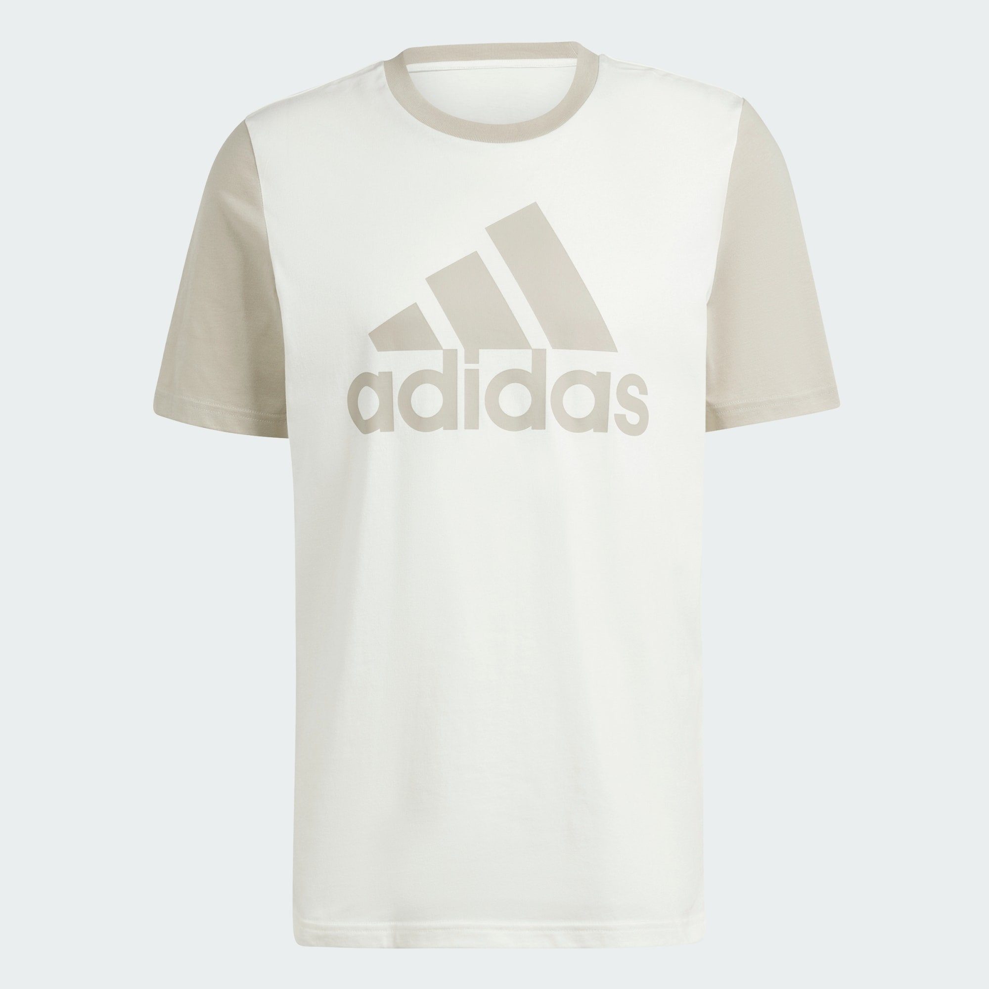 Sportswear adidas White BIG SINGLE T-Shirt LOGO JERSEY ESSENTIALS Off T-SHIRT