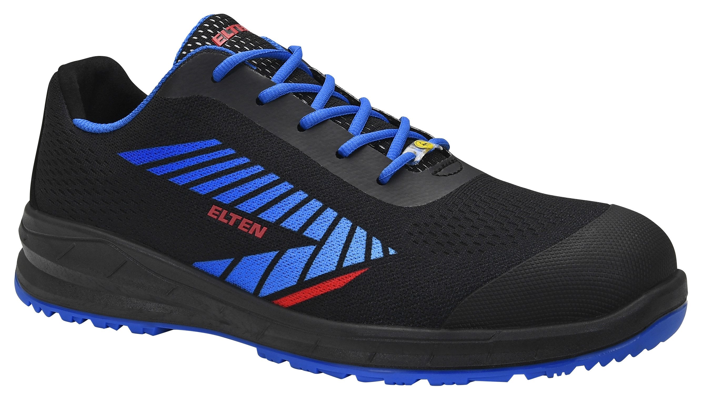 ELTEN LARKIN XXSports black-blue Low ESD S1 Sicherheitsschuh (Schuhkarton, Paar)