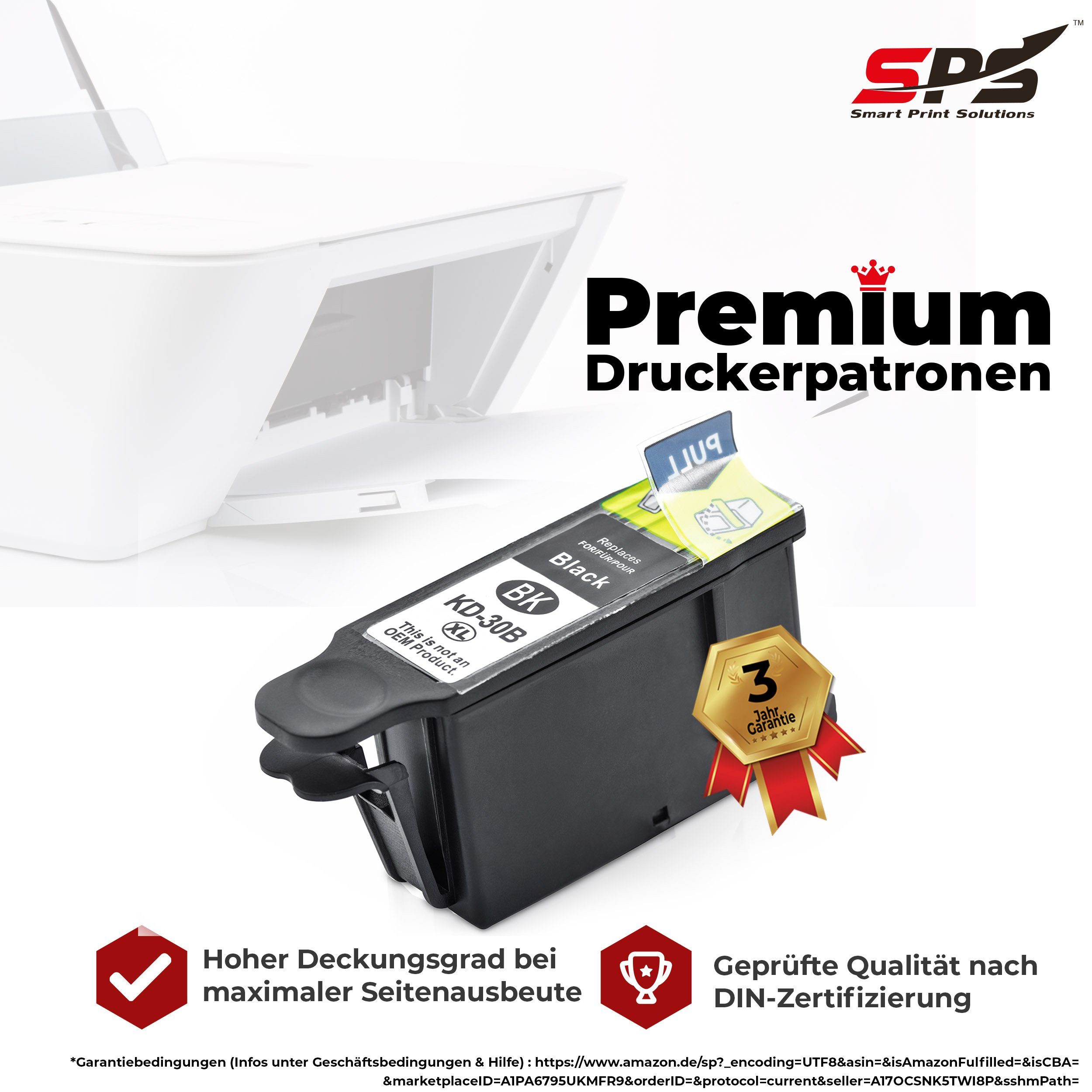 SPS Kompatibel für Kodak Diconix (1er Tintenpatrone ESP Pack) Office 39523 2150