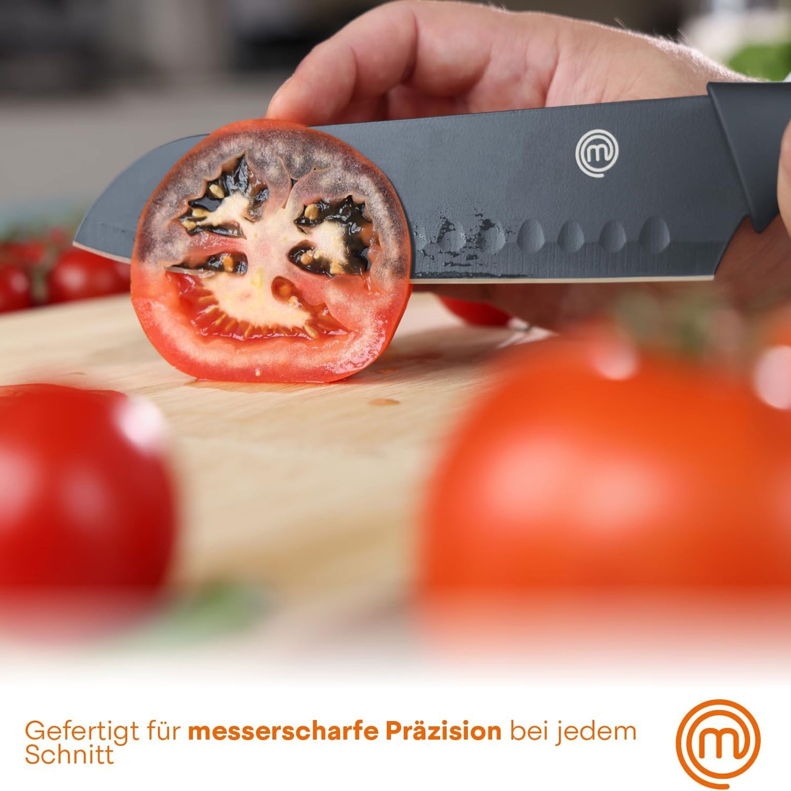Masterchef Messer-Set 3-teiliges Küchenmesser Set, Produkt der Fernsehserie MasterChef in Großbritannien entwickelt