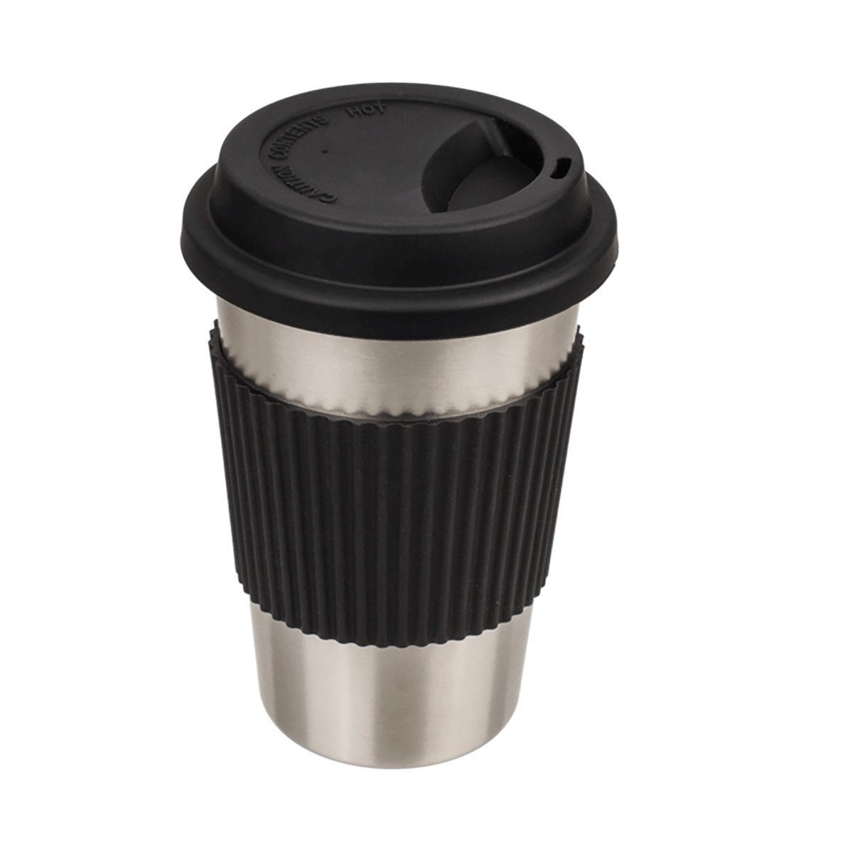 Becher Coffee-to-go-Becher aus Edelstahl.