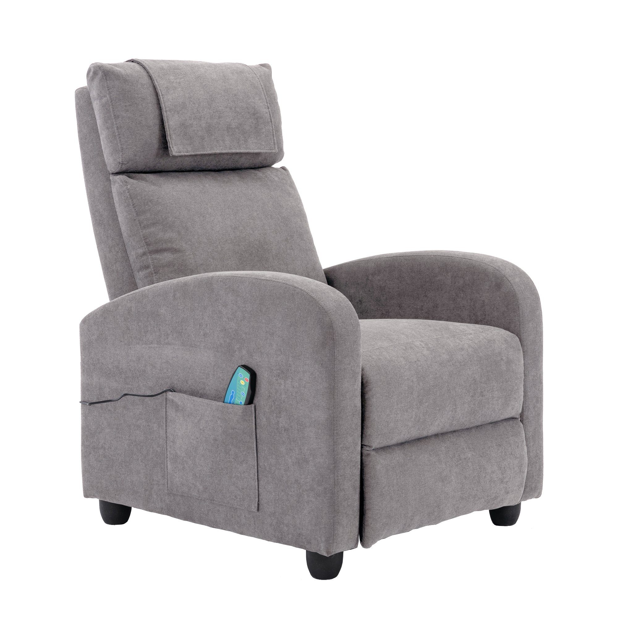 HomeGuru Massagesessel Relaxsessel,Fernsehsessel,Ruhesessel,Liegefunktion,V günstig online kaufen