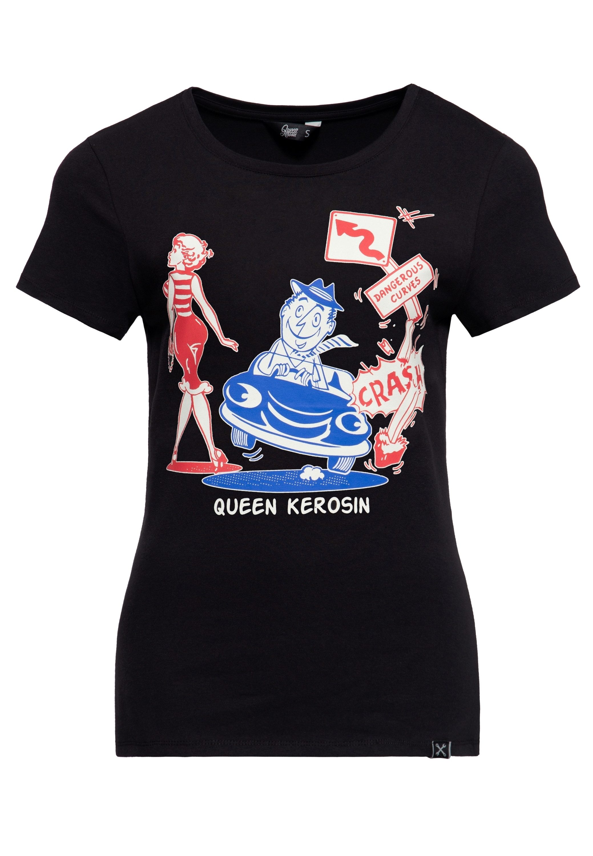 Print-Shirt Dangerous Curves