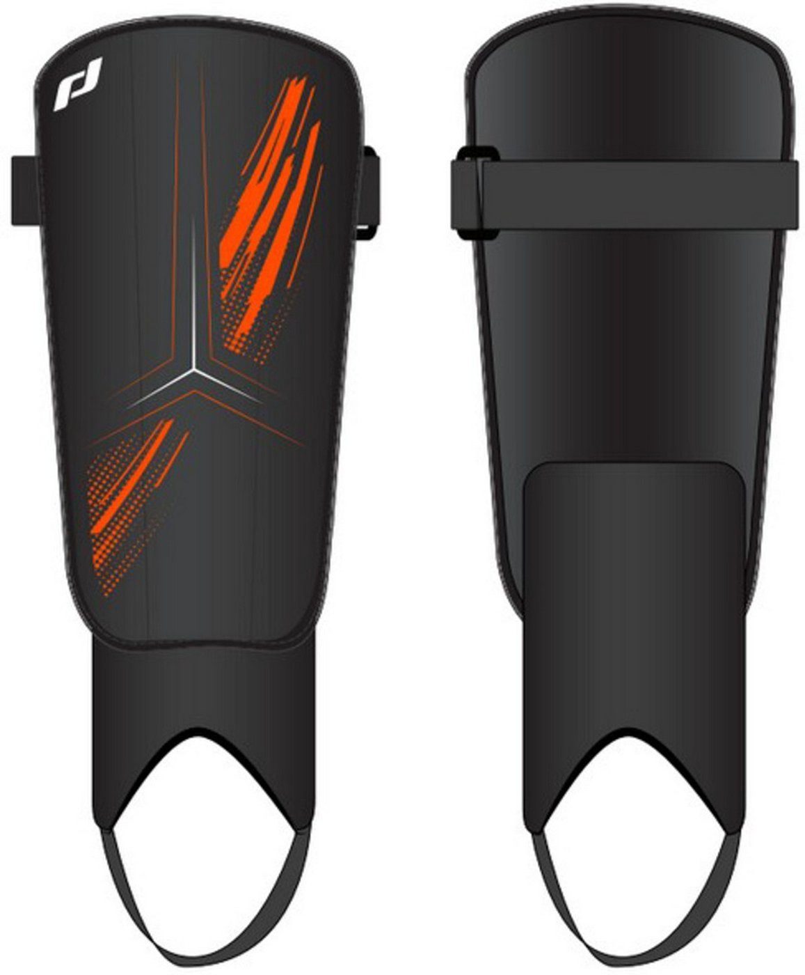 Pro Touch Fußball Schienbeinschoner Schienb-Schütz. Force 100 FS BLACK/ORANGE/WHITE