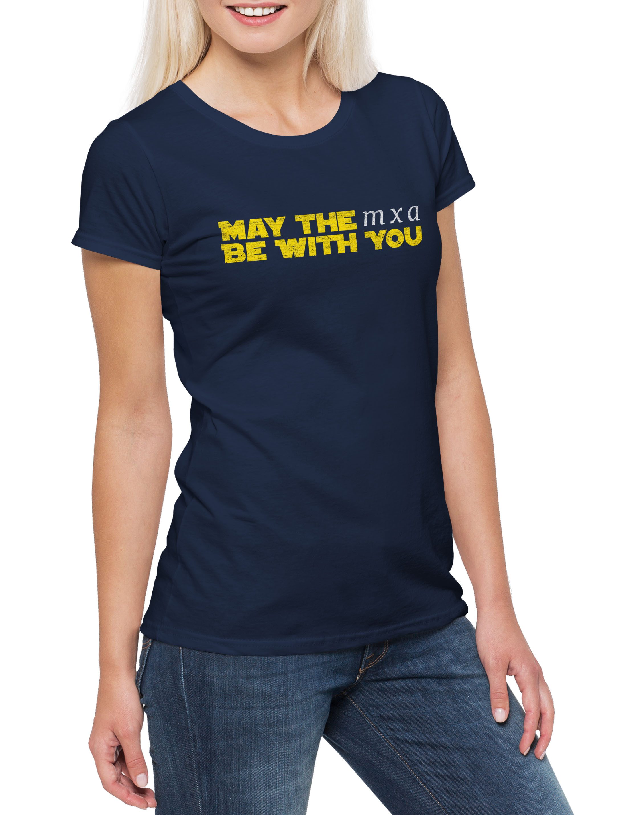Print-Shirt May The MXA Damen T-Shirt Internet Programmierer PC IT Informatiker