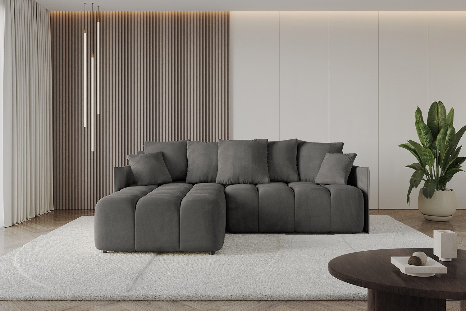 ALTDECOR Ecksofa LONLI-L, Couch mit Schlaffunktion, günstig online kaufen