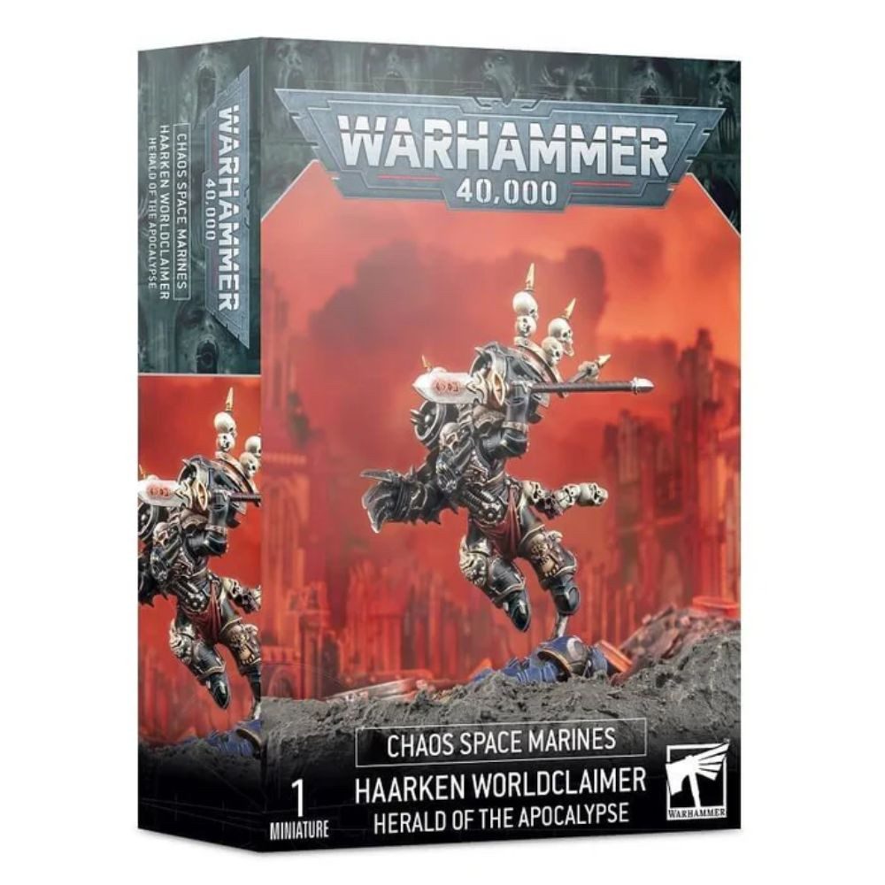 Games Workshop Spielfigur Warhammer 40.000 Chaos Space Marines Haarken Worl günstig online kaufen