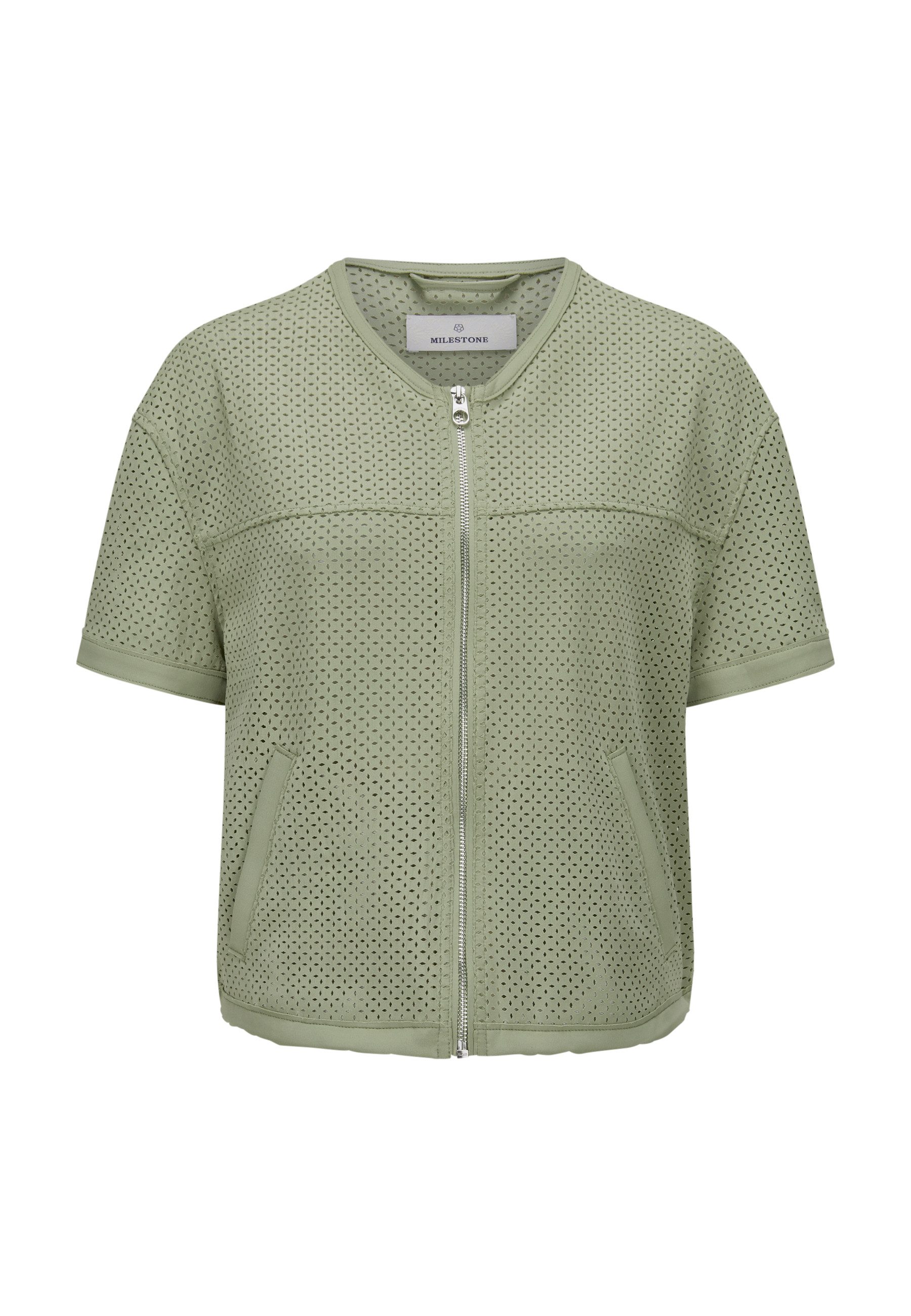 Sweatjacke MSCindy Damen feminin Reißverschluss