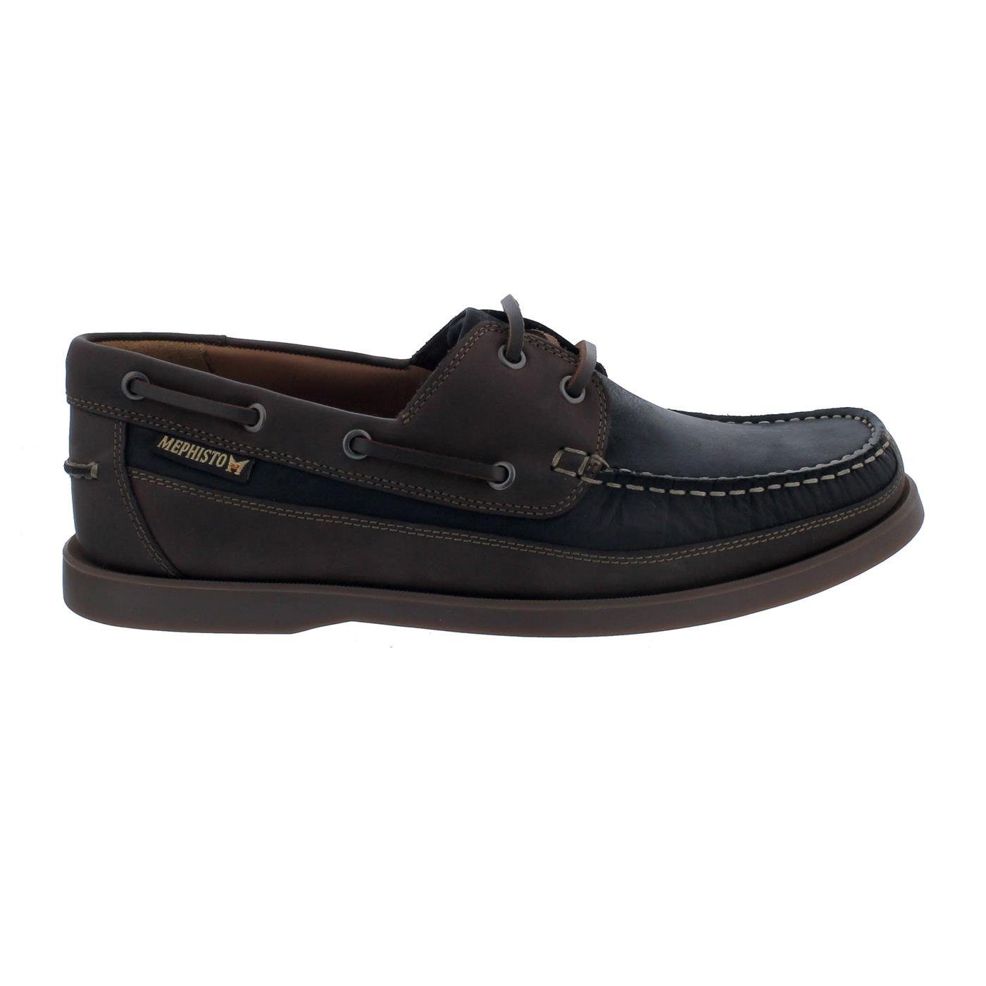 Mephisto Mephisto Boating Bootsschuh, Glattleder, Black günstig online kaufen