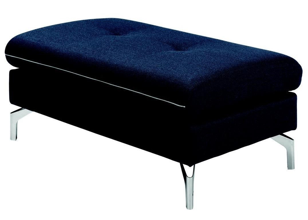Xlmoebel Hocker Designer Fußhocker aus Stoff in luxuriösem Design für Lounge (1 St., Hocker), Hergestellt in Europa