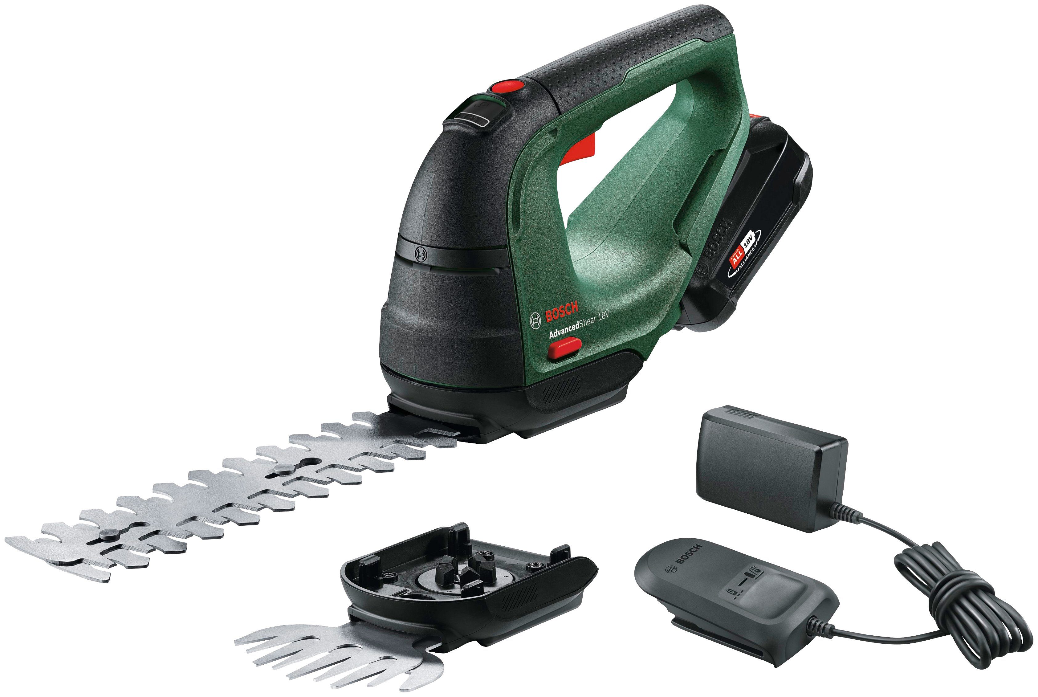 Thumbnail - Bosch Home & Garden Akku-Gras- und Strauchscherenset AdvancedShear 18V-10, (Set), 10/20 cm, mit Akku und Ladegerät