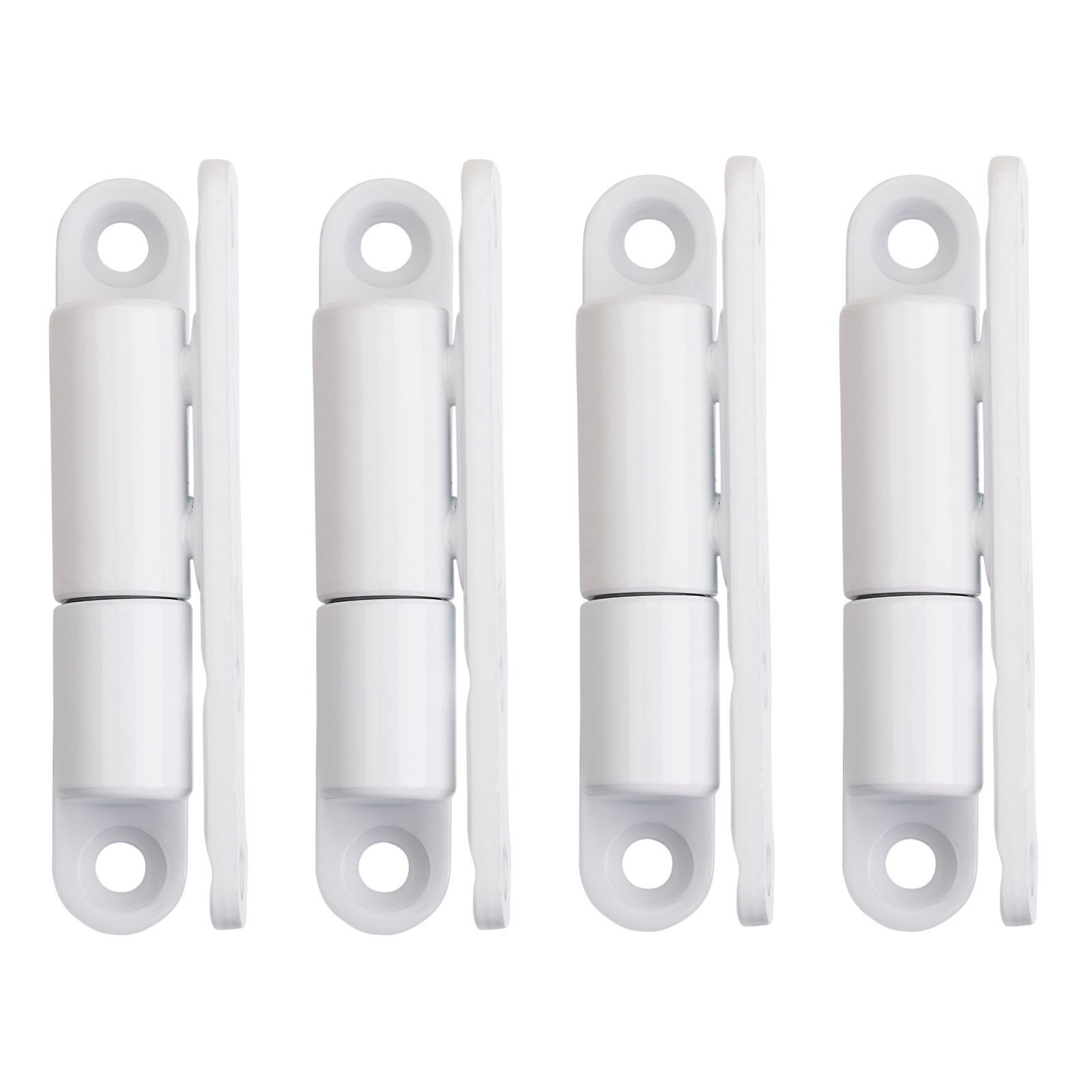 SO-TECH® Türbeschlag Renovierband Türband 15 x 83 mm Scharnier aus Stahl (4 St), für Innentüren zum Aufschrauben, weiß, 4 Stück