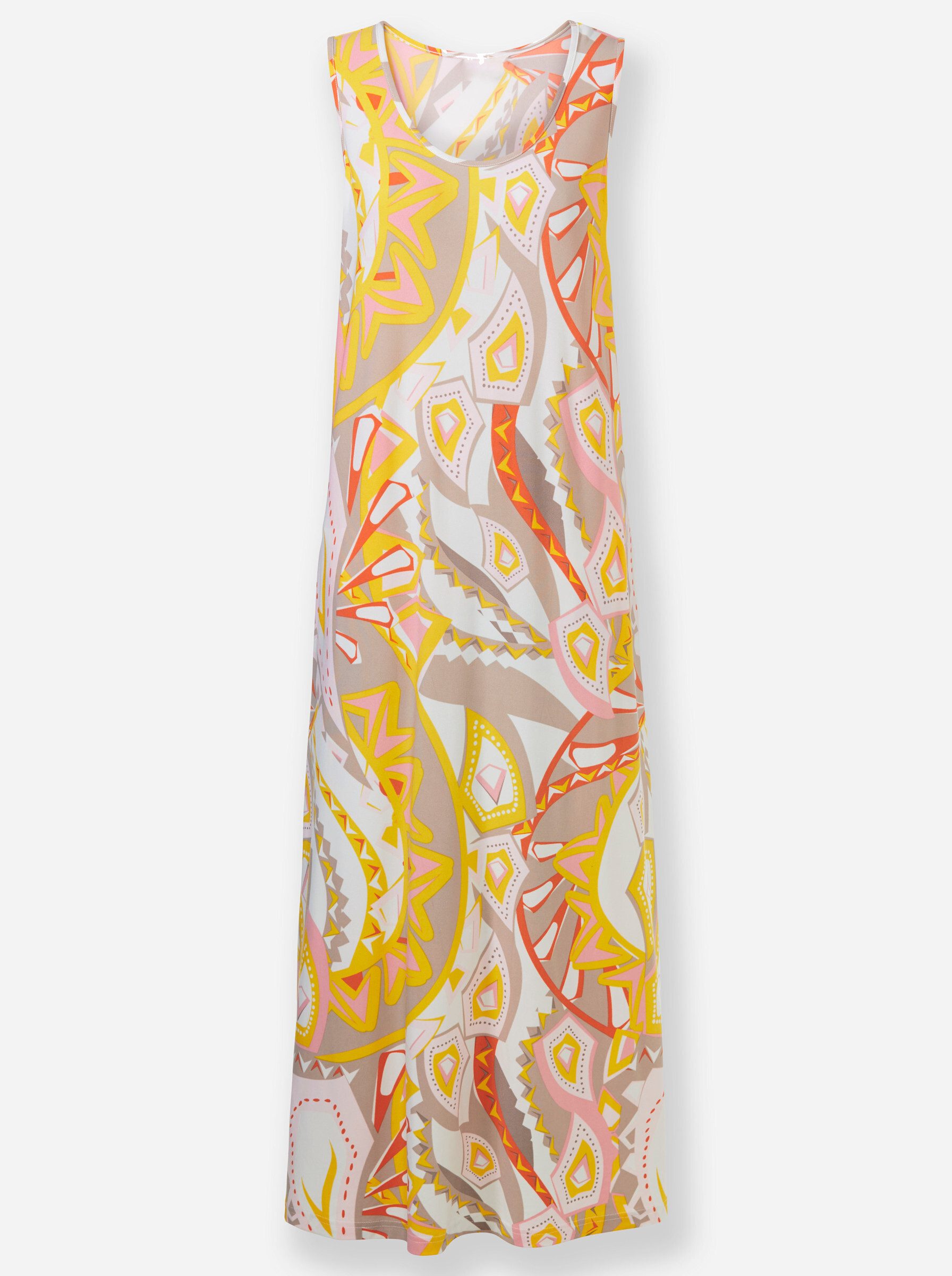 heine Jerseykleid Jersey-Kleid Ärmellos