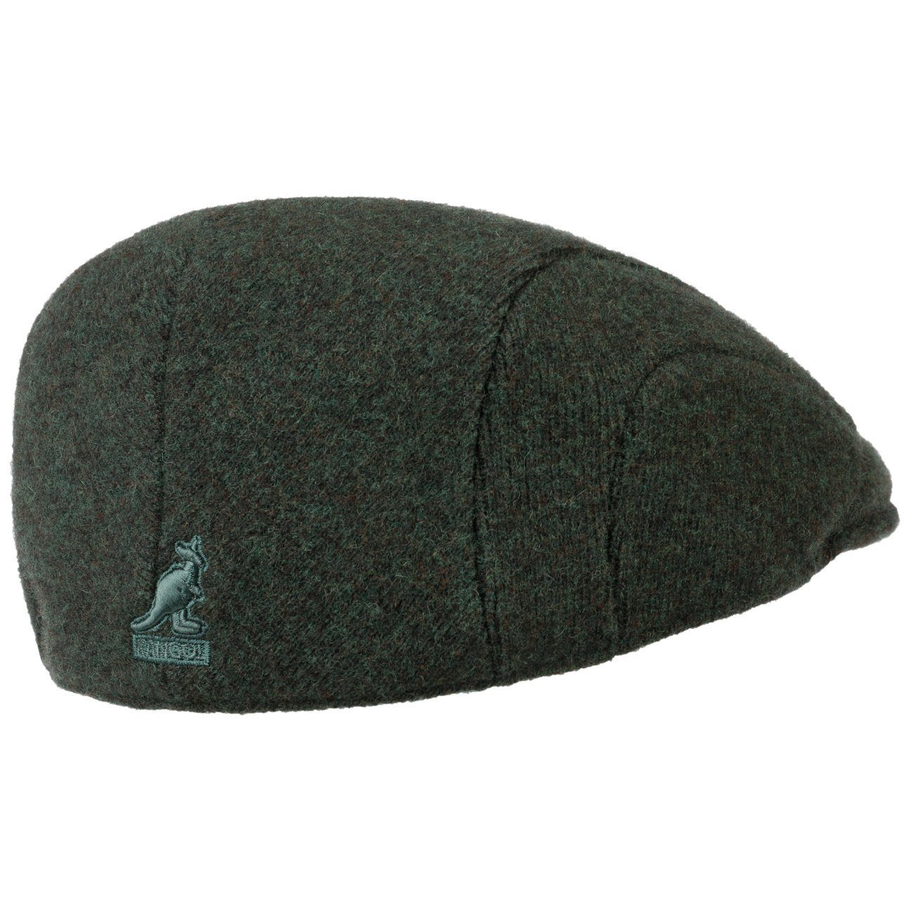 Cap Flat Kangol Schirmmütze mit (1-St) oliv-meliert Schirm