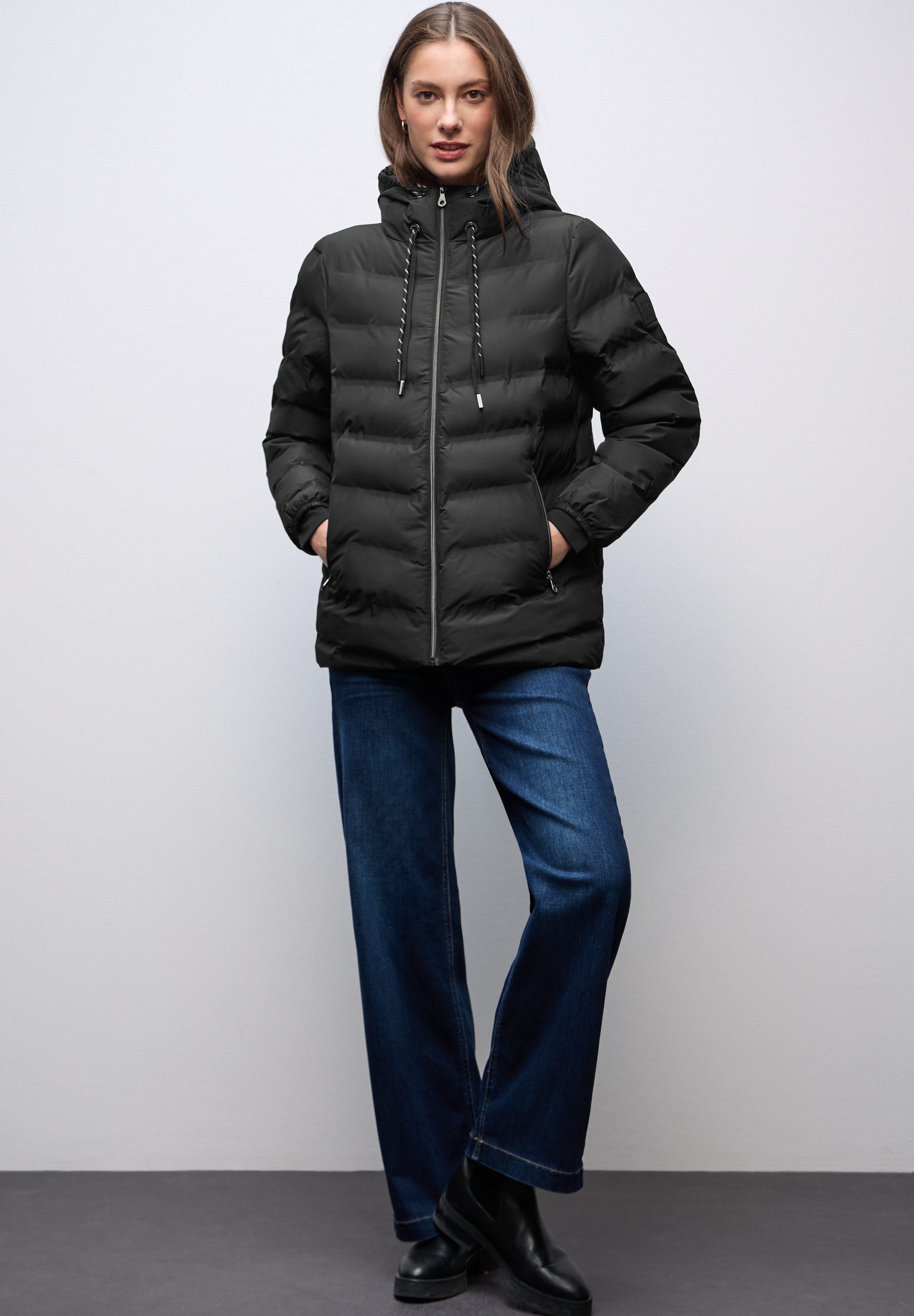 STREET ONE Steppjacke mit Kapuze